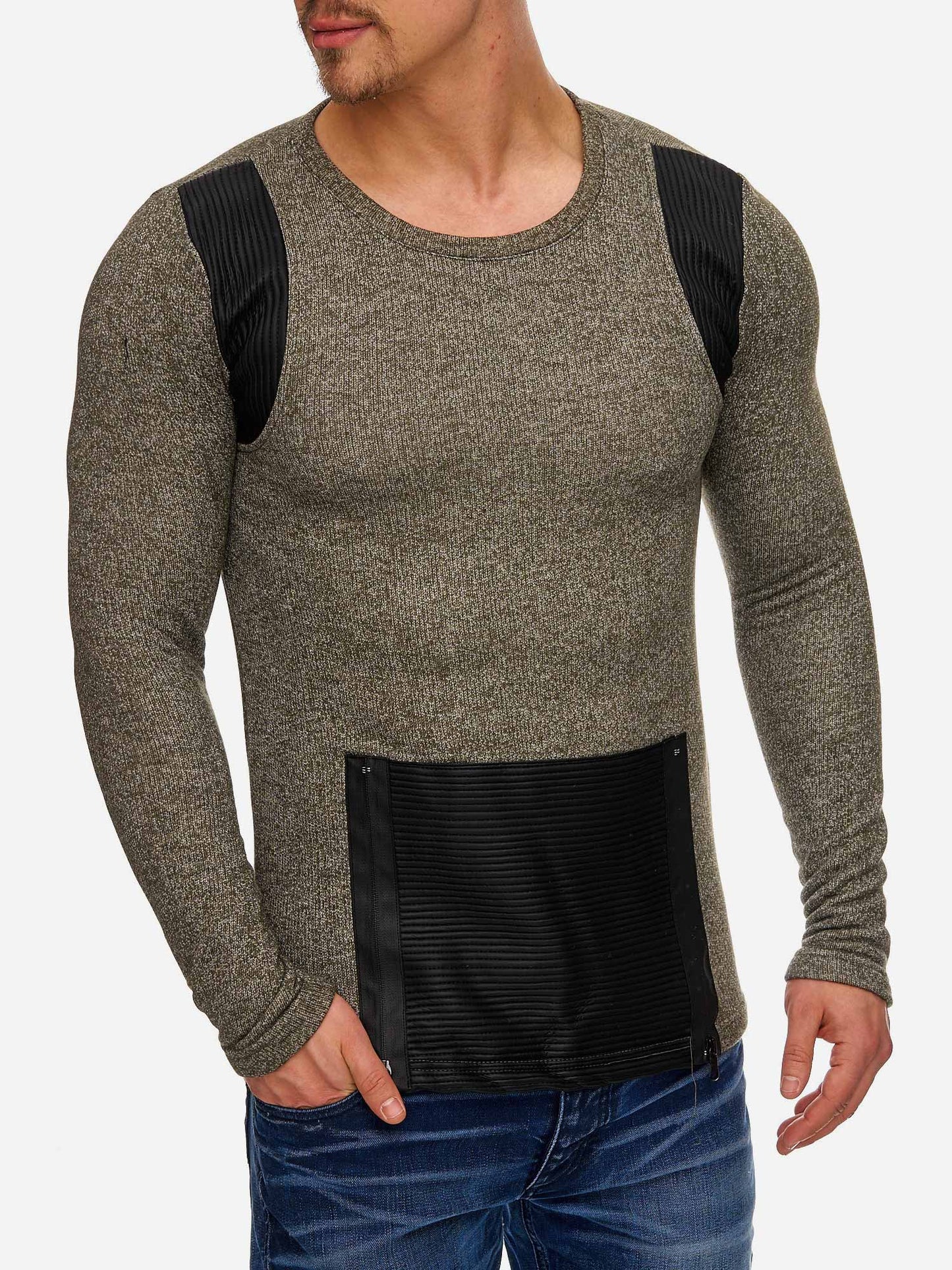 Chemise à manches longues pour homme Tazzio 1231-1