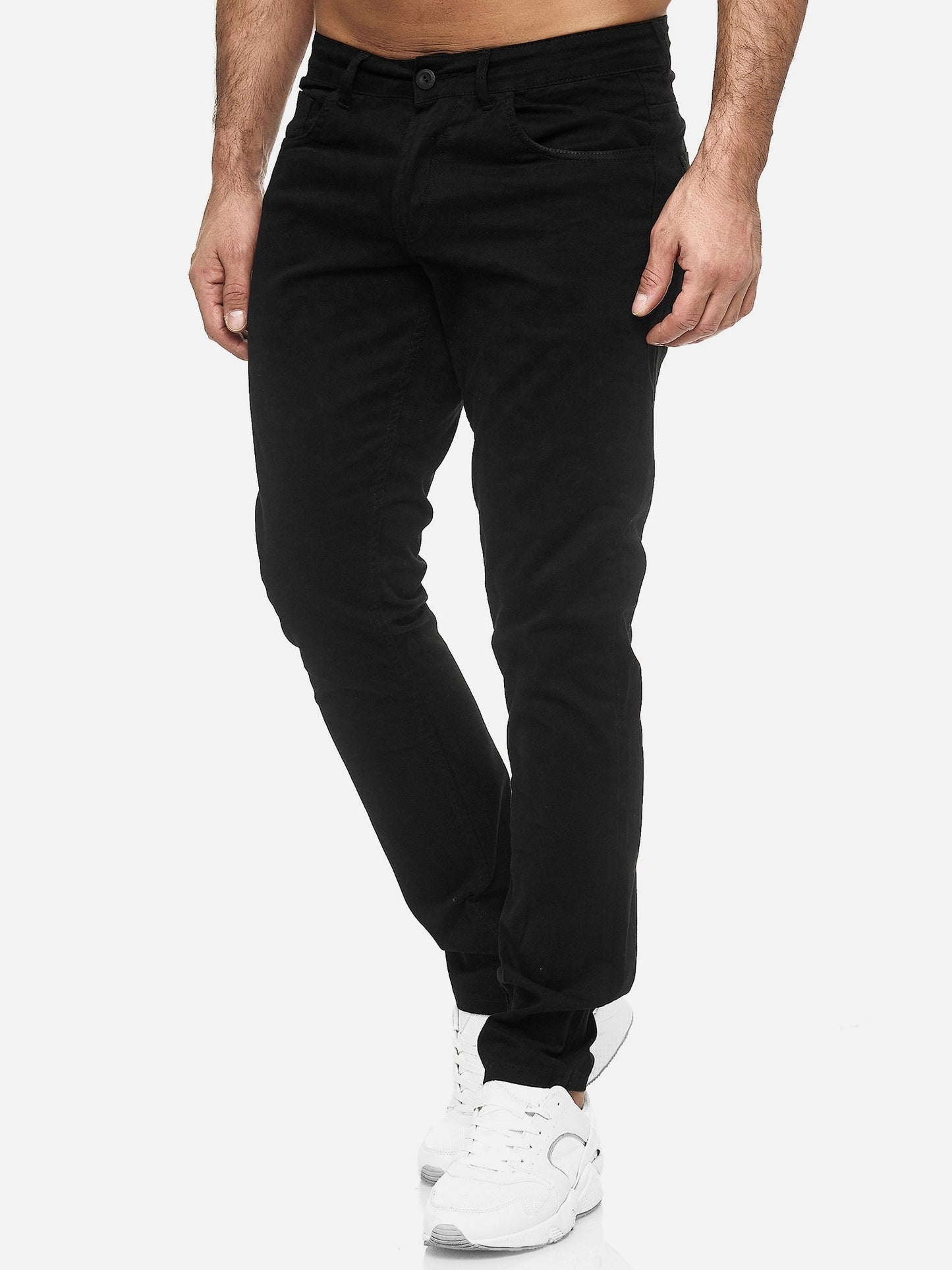Tazzio Herren Jeans Slim Fit 165251 Schwarz