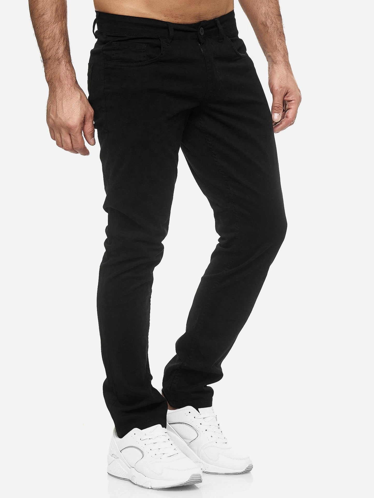 Tazzio Herren Jeans Slim Fit 165251 Schwarz