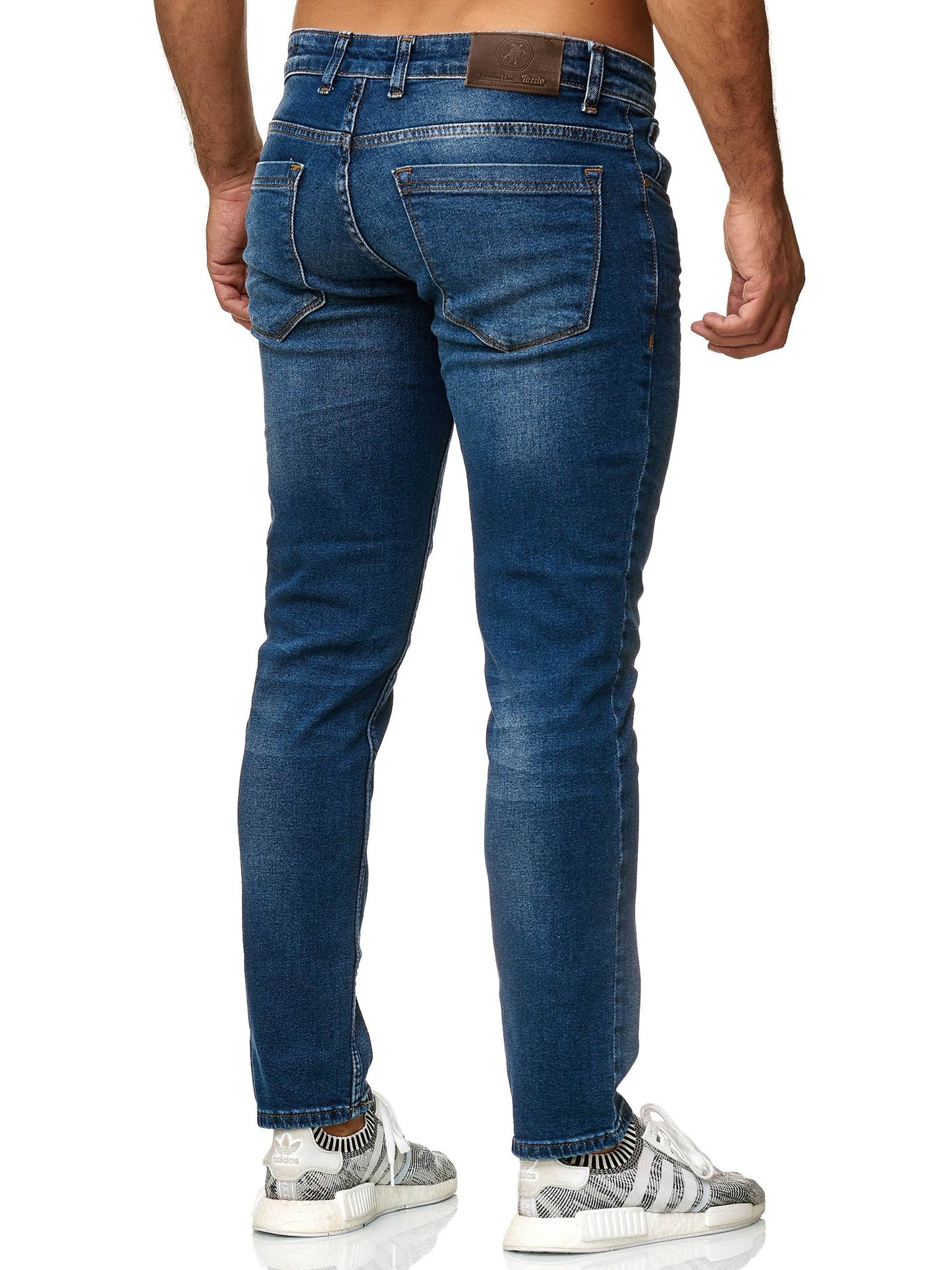 Tazzio Herren Jeans Slim Fit 16533 Blau-1
