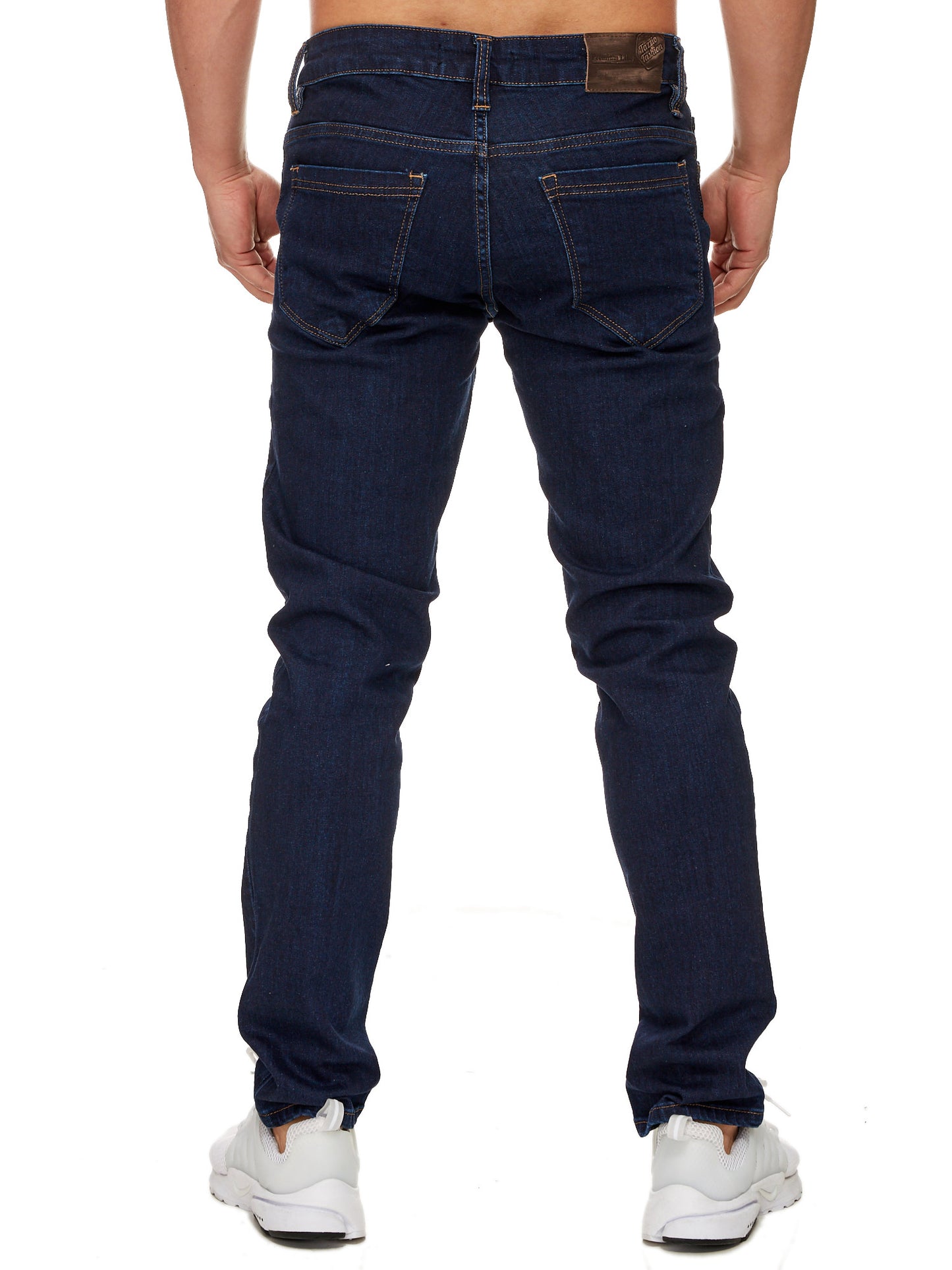 Tazzio Herren Jeans Slim Fit 16533 Dunkelblau