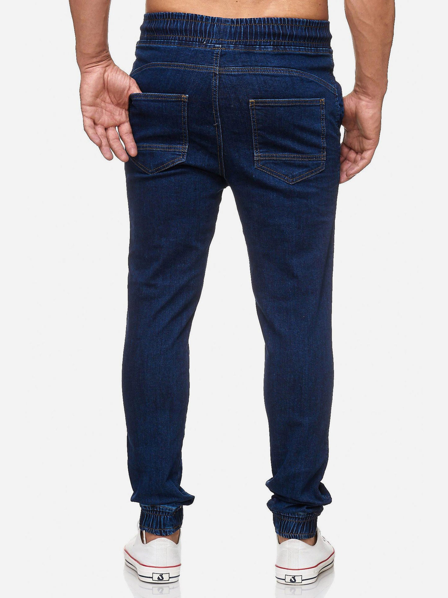 Tazzio Herren Jeans Regular Fit im Jogger-Stil 17504