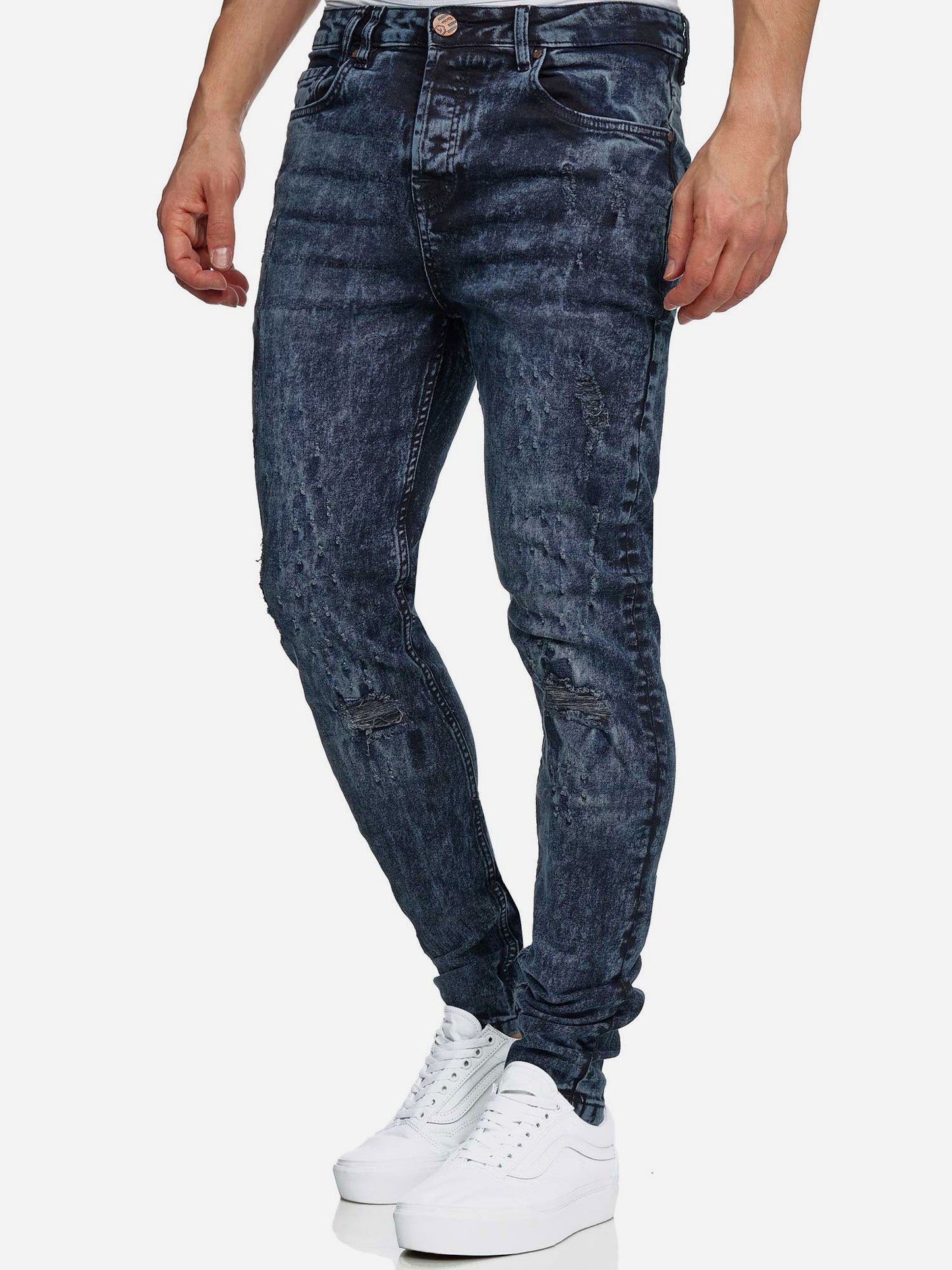 Tazzio Herren Jeans Skinny Fit 17516