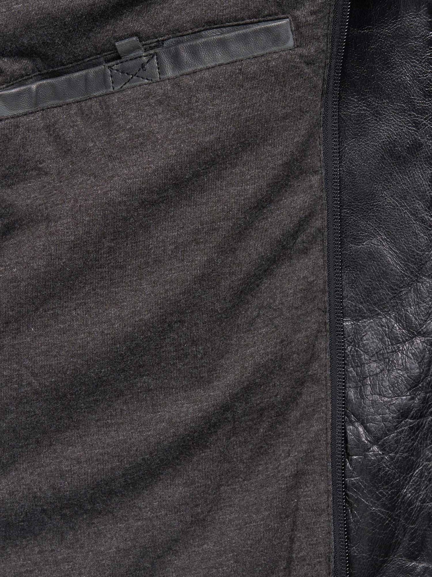 Tazzio Herren Lederjacke Two-in-One Style 19710