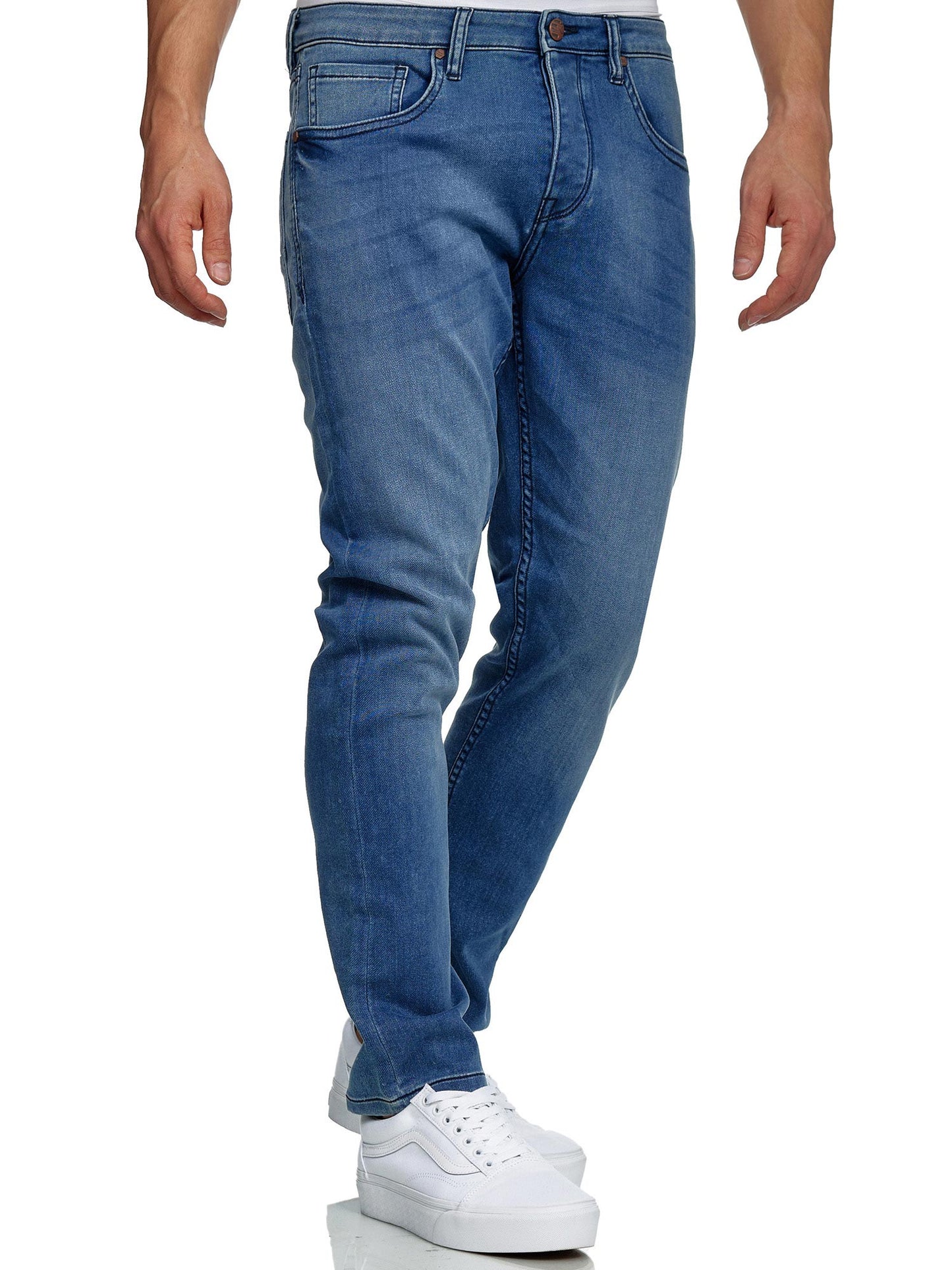 Tazzio Herren Jeans Regular Fit A106 Hellblau