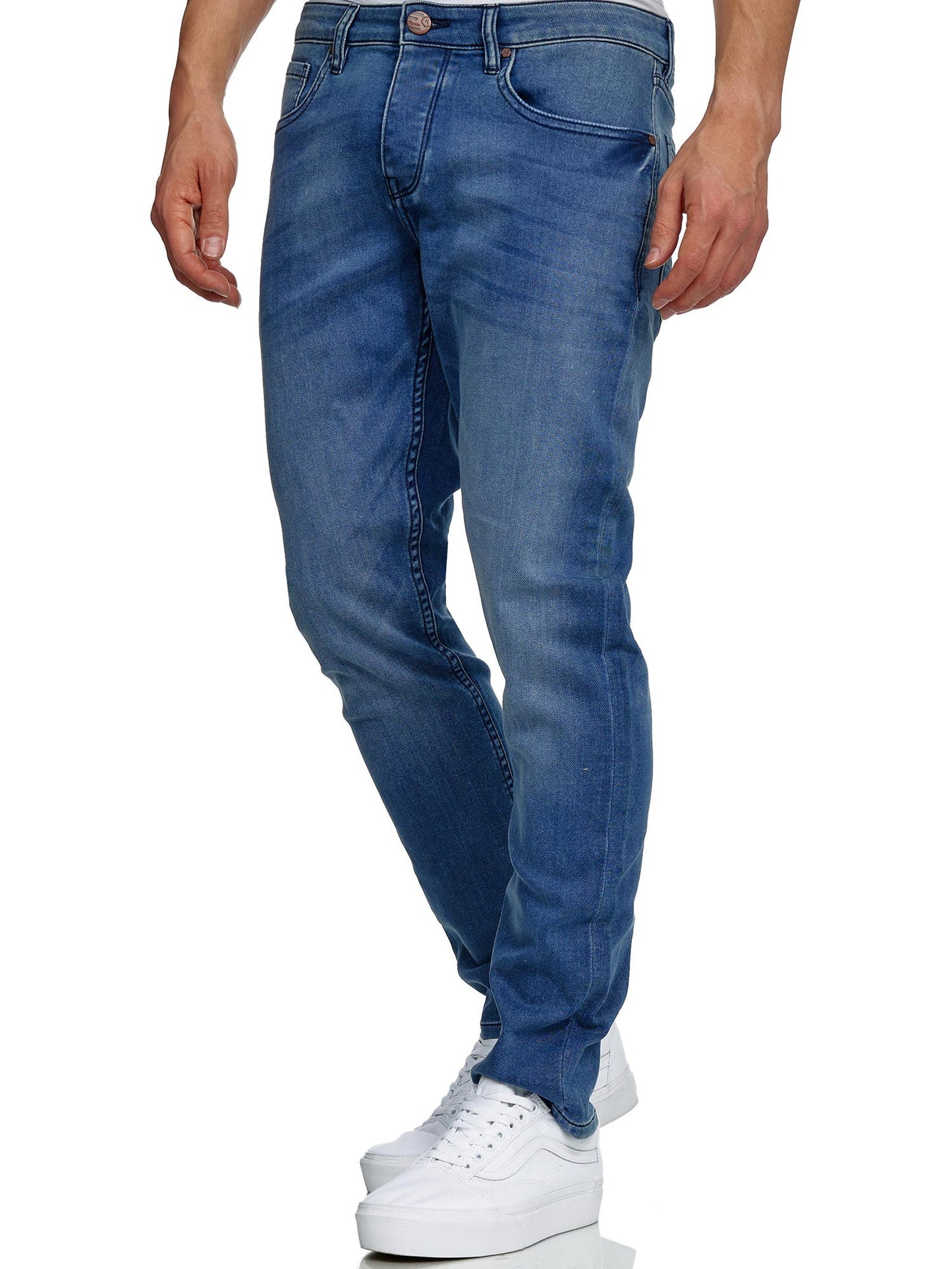 Tazzio Herren Jeans Regular Fit A106 Hellblau