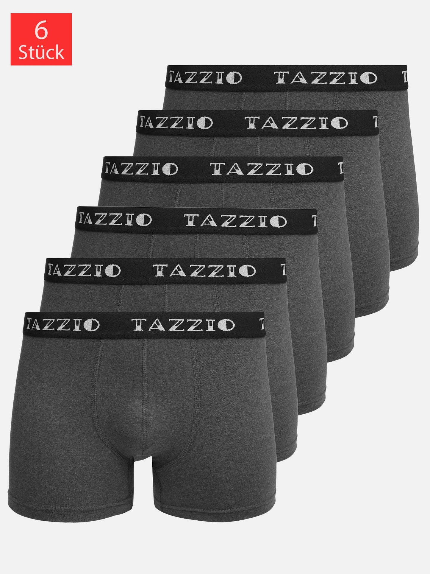Tazzio Herren Boxershorts 6er Pack BS1010