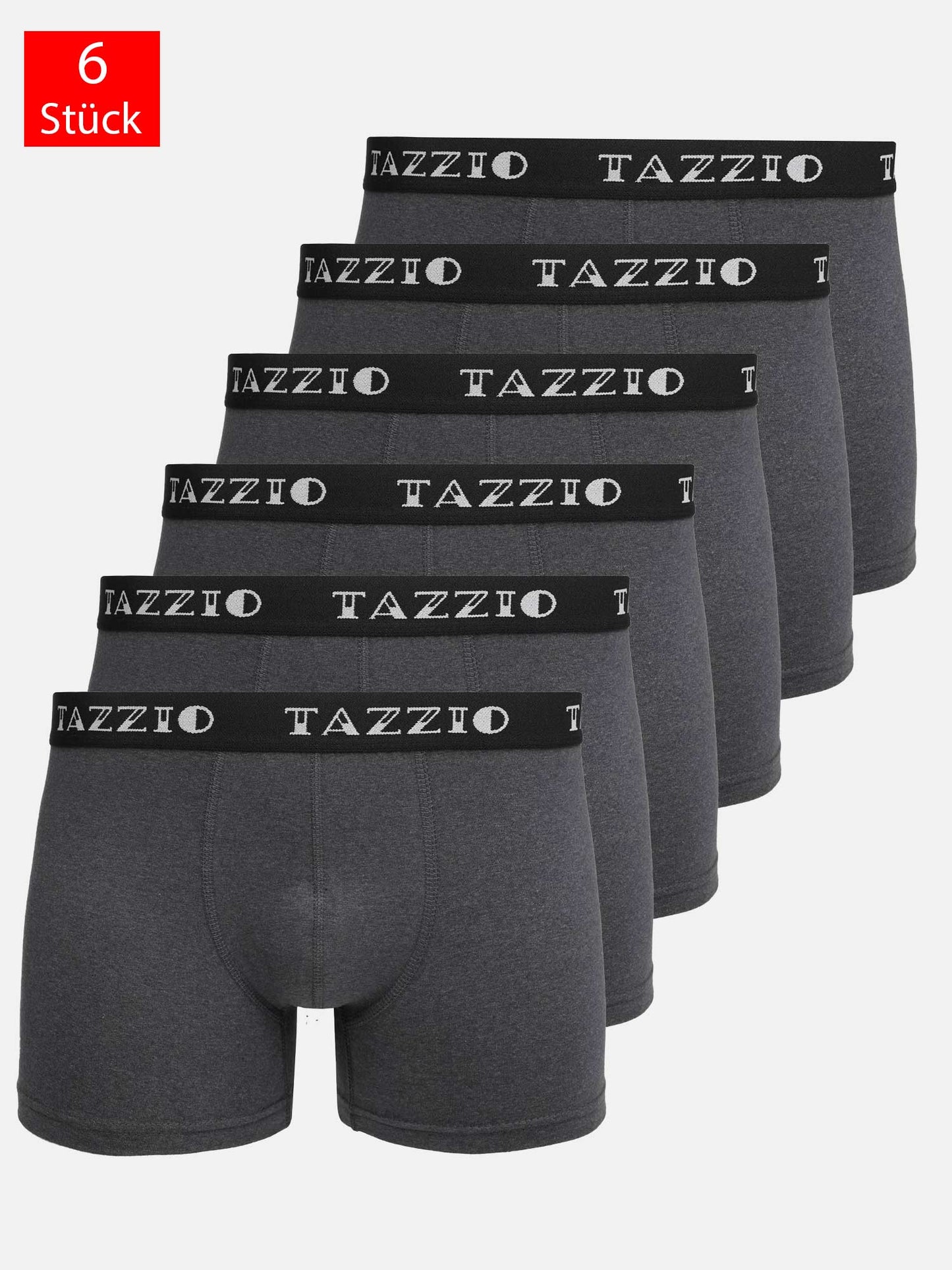 Tazzio Herren Boxershorts 6er Pack BS1010
