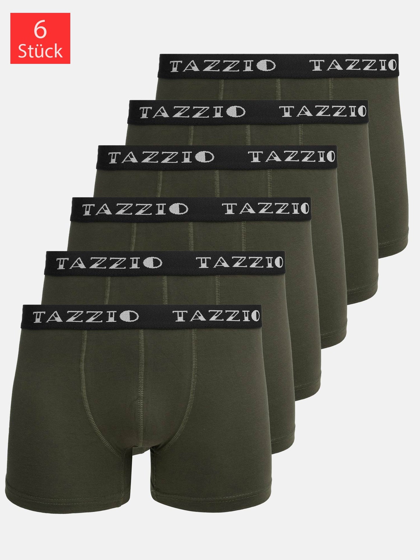 Tazzio Herren Boxershorts 6er Pack BS1010