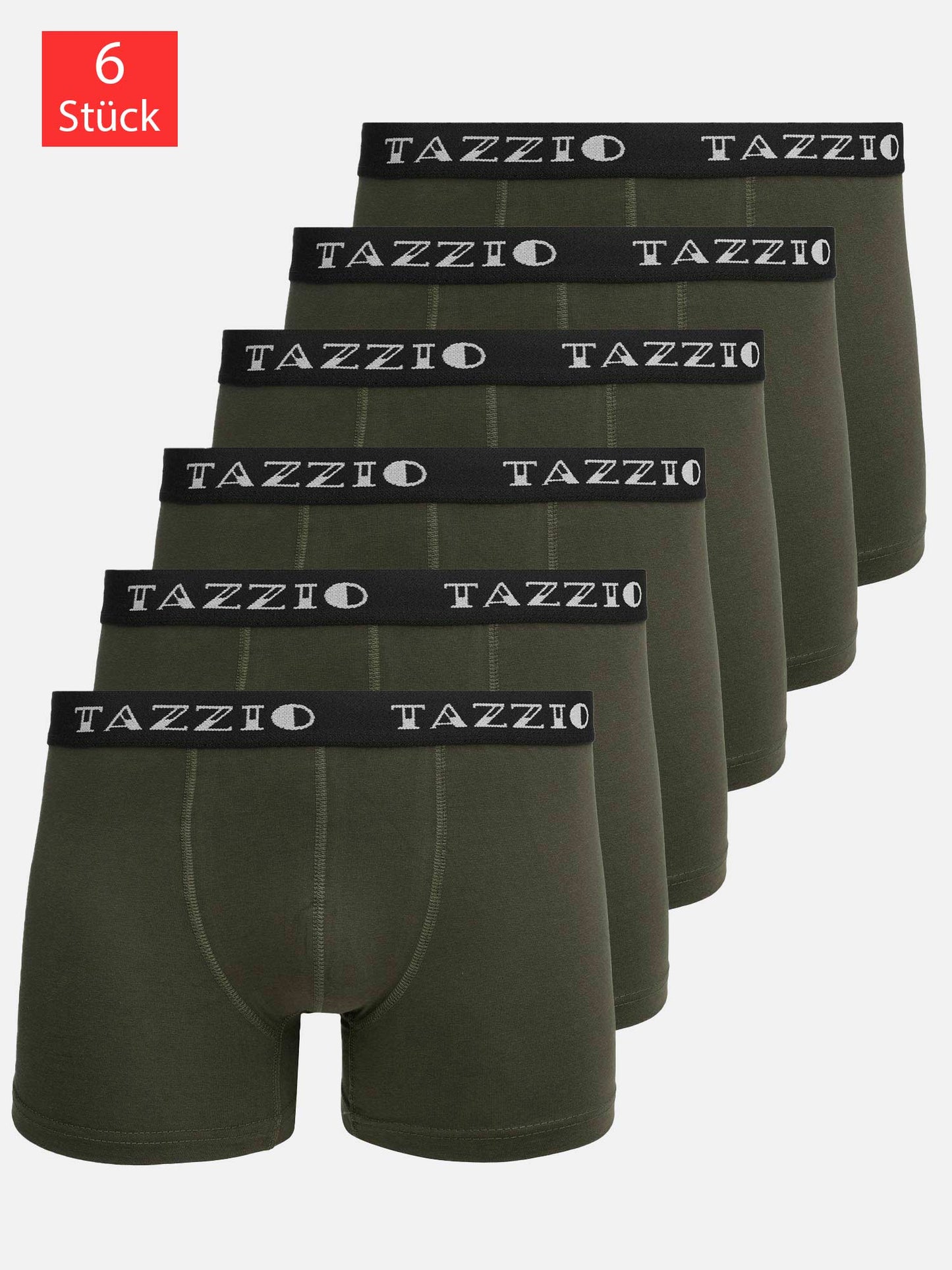 Tazzio Herren Boxershorts 6er Pack BS1010