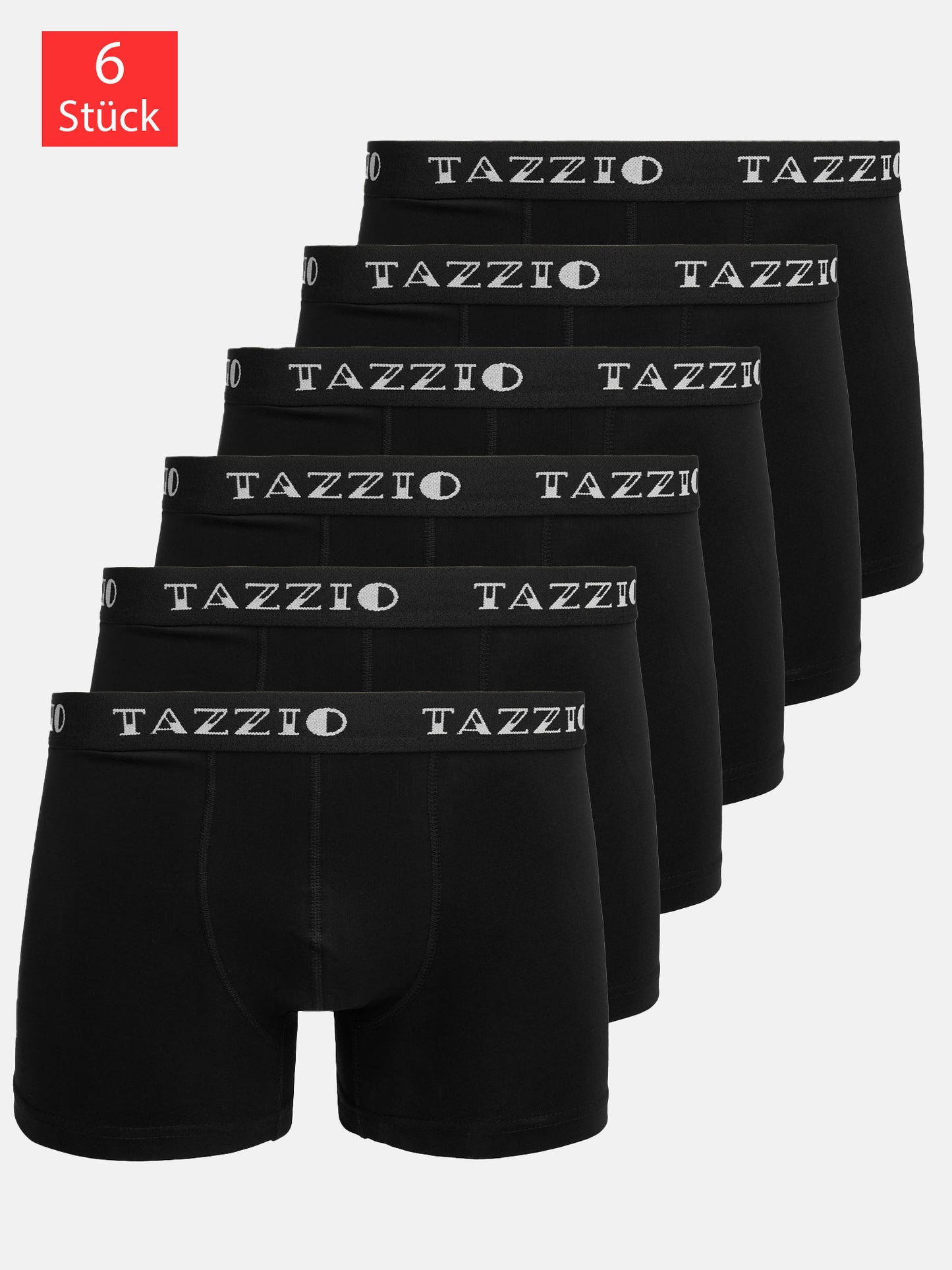 Tazzio Herren Boxershorts 6er Pack BS1010