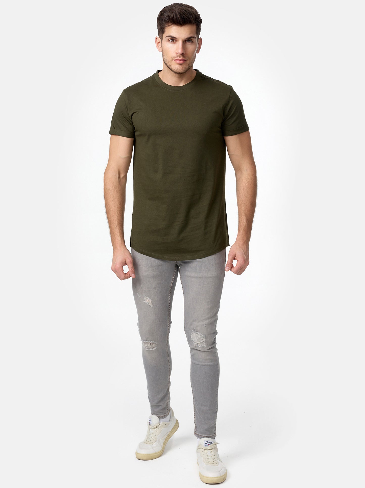 Tazzio Herren T-Shirt Rundhals E105
