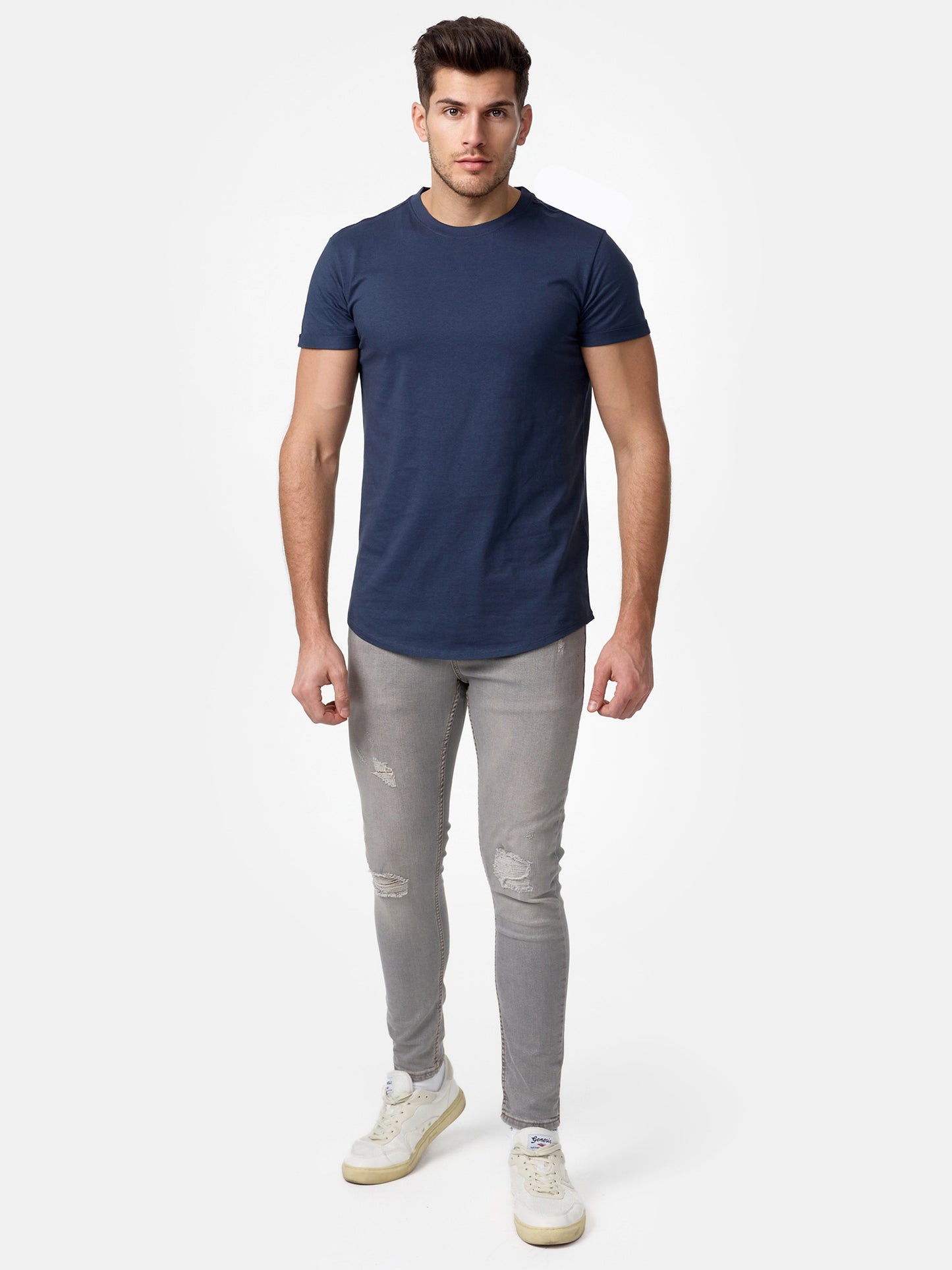 Tazzio Herren T-Shirt Rundhals E105