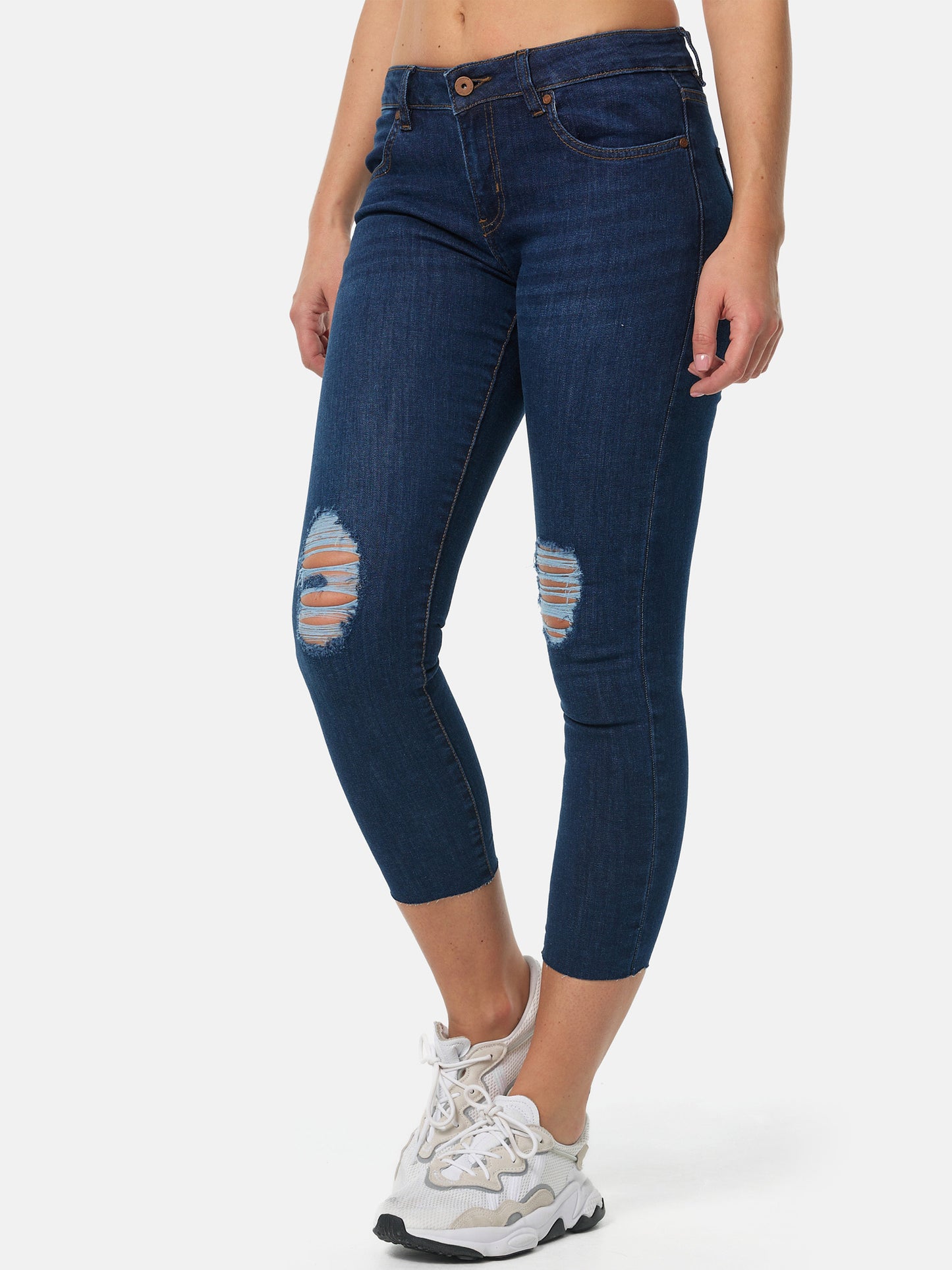 Tazzio Damen Skinny Fit Jeans F111