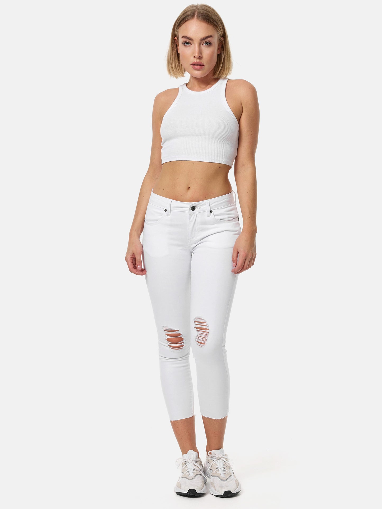 Tazzio Damen Skinny Fit Jeans F111
