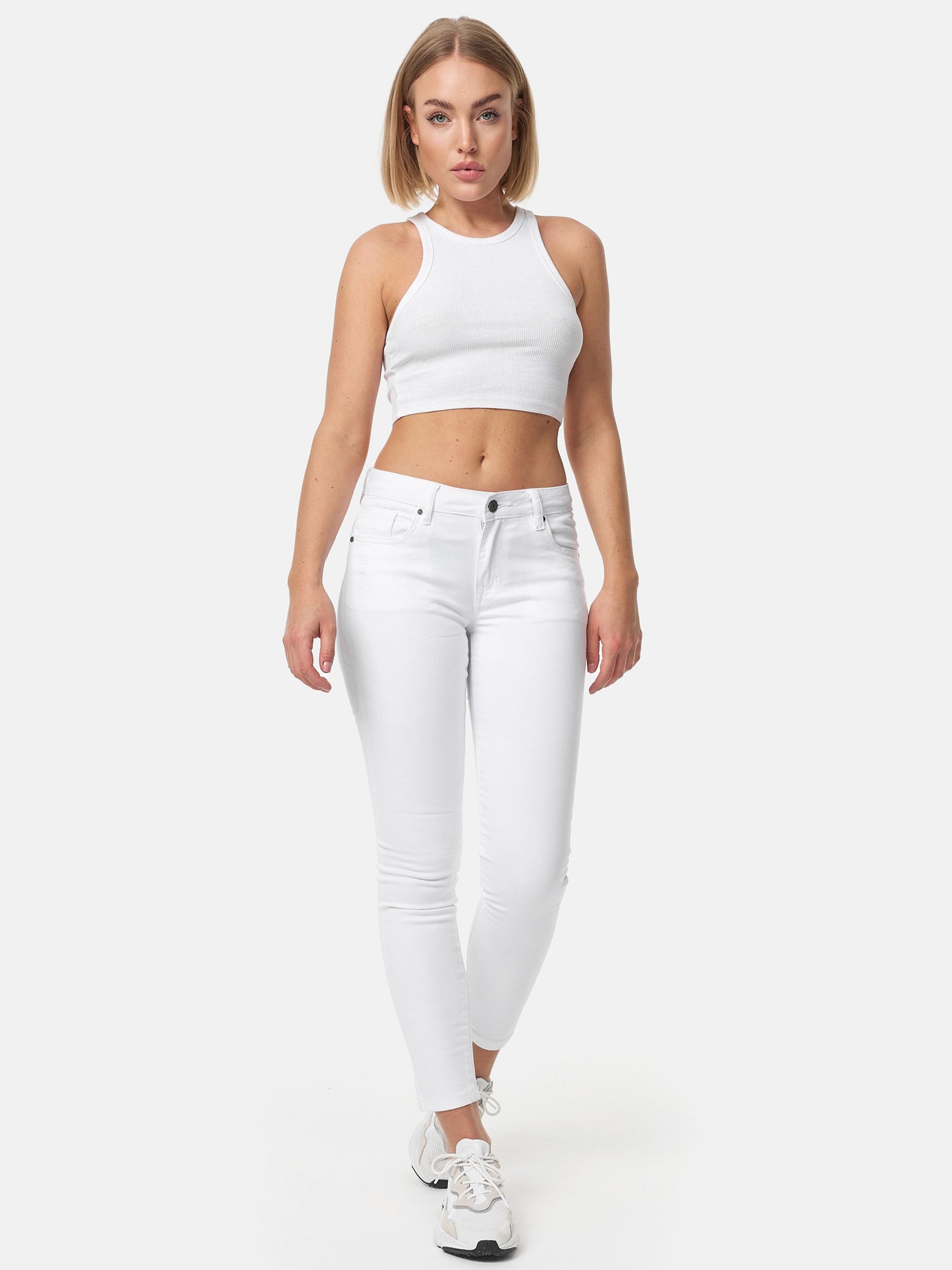 Tazzio Damen Skinny Fit Jeans F112