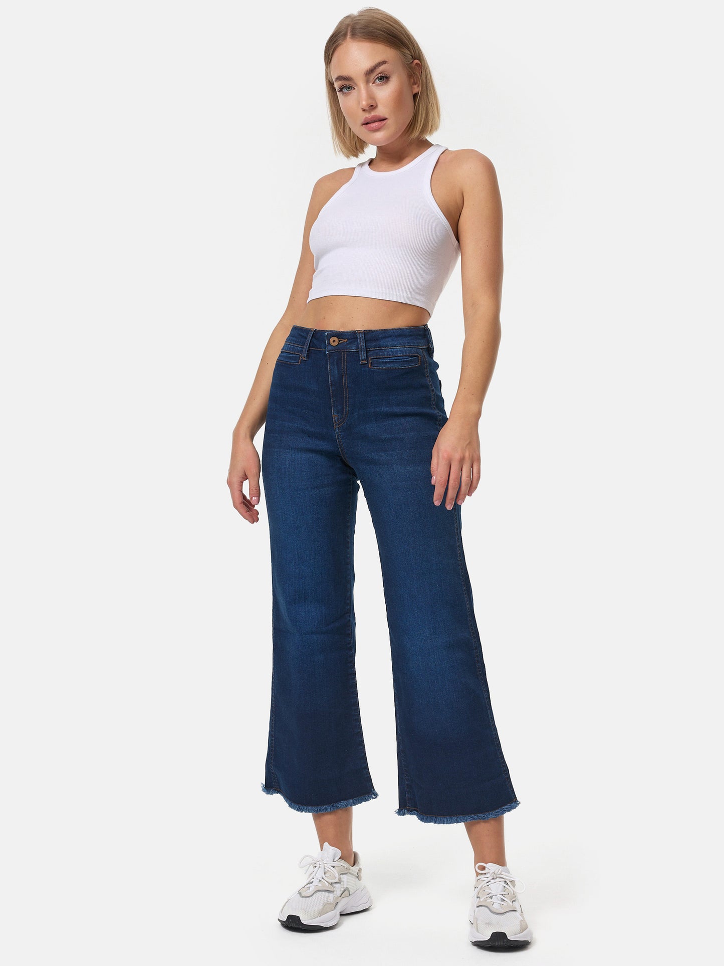 Tazzio Damen Flared Jeans F113
