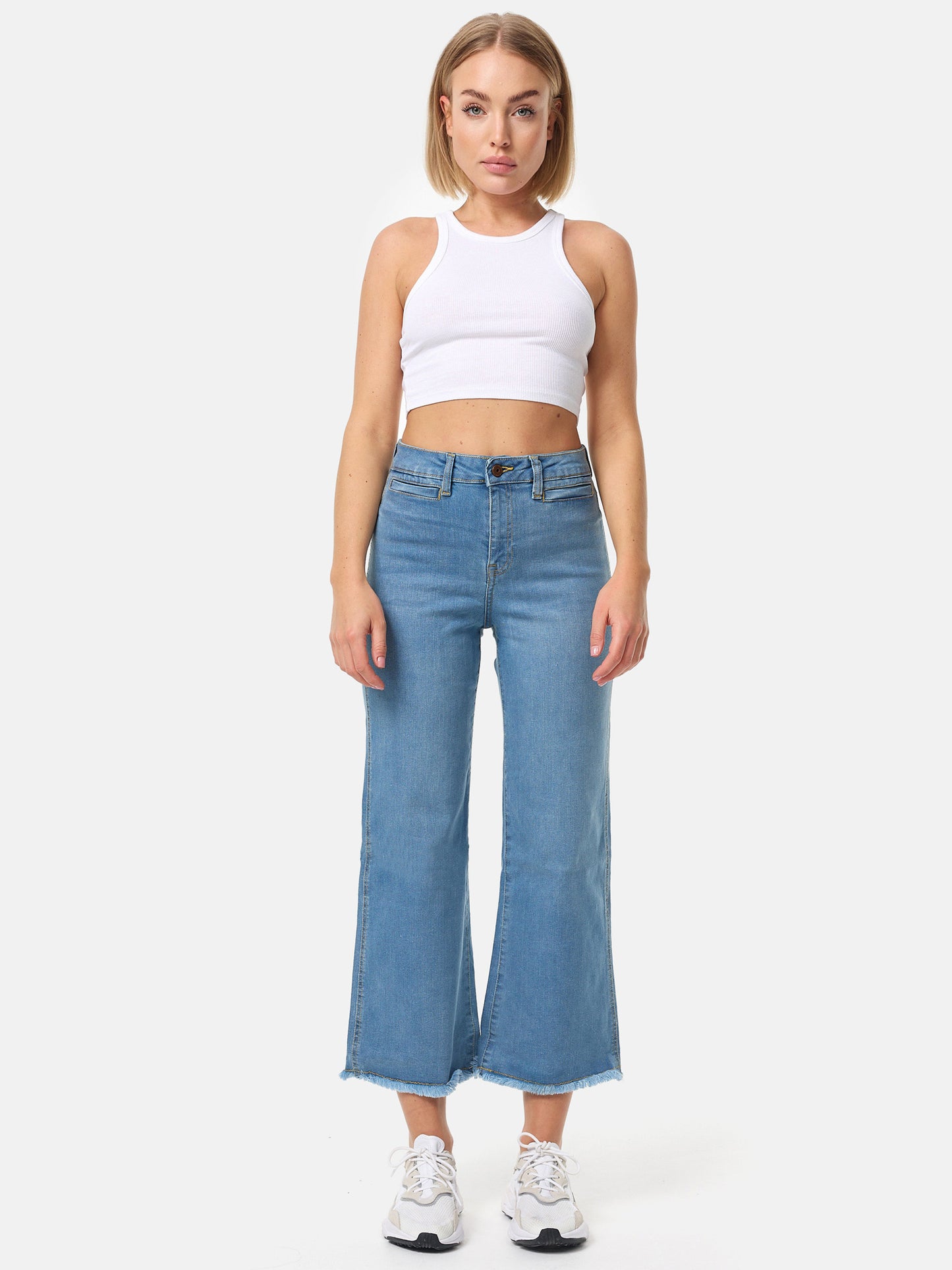 Tazzio Damen Flared Jeans F113