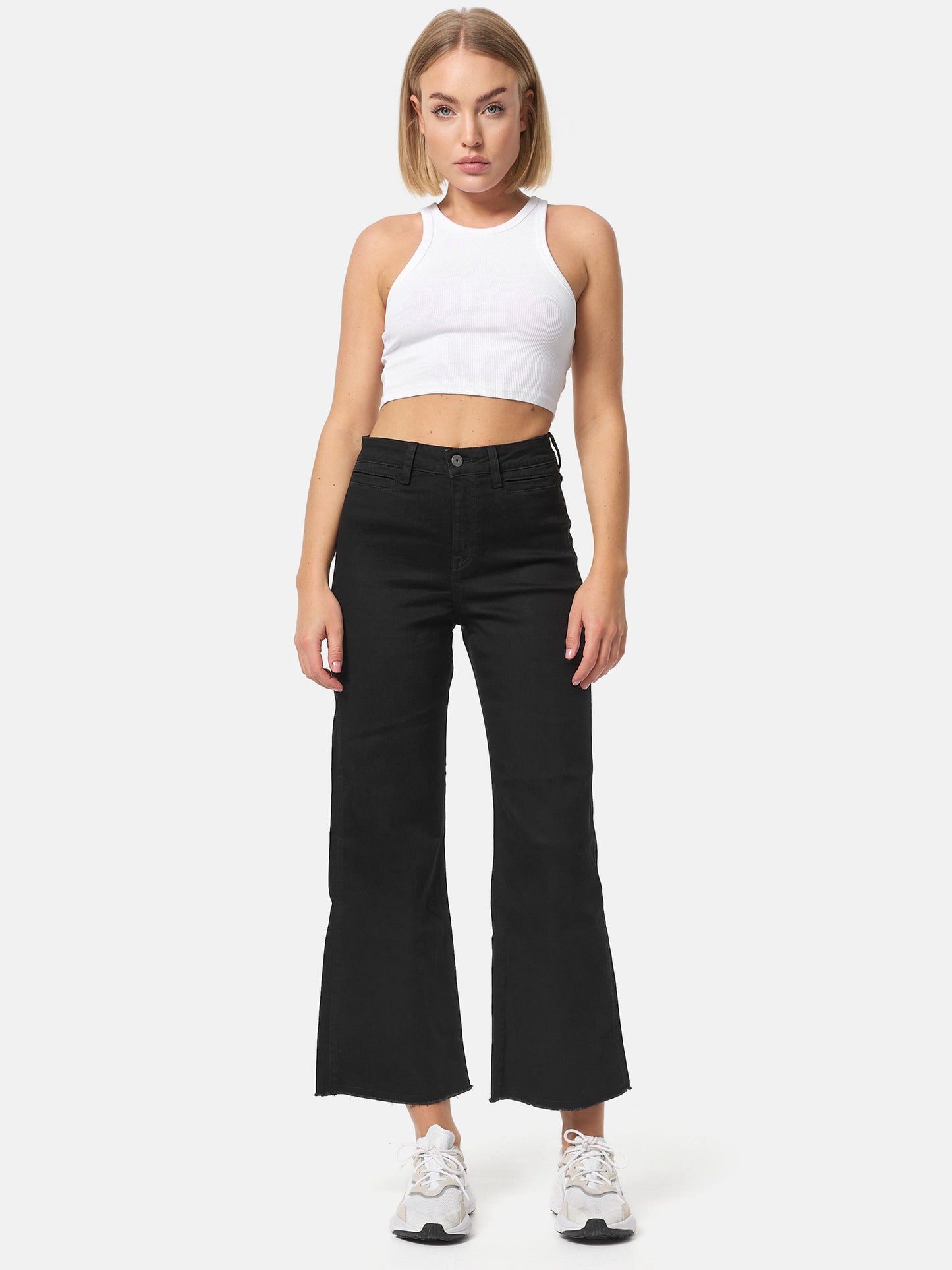 Tazzio Damen Flared Jeans F113