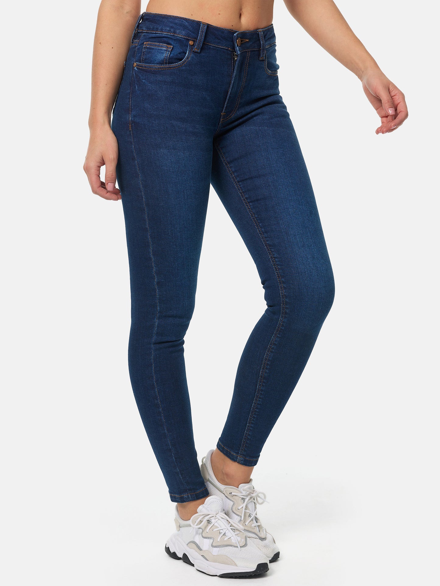 Tazzio Damen Skinny Fit Jeans F114