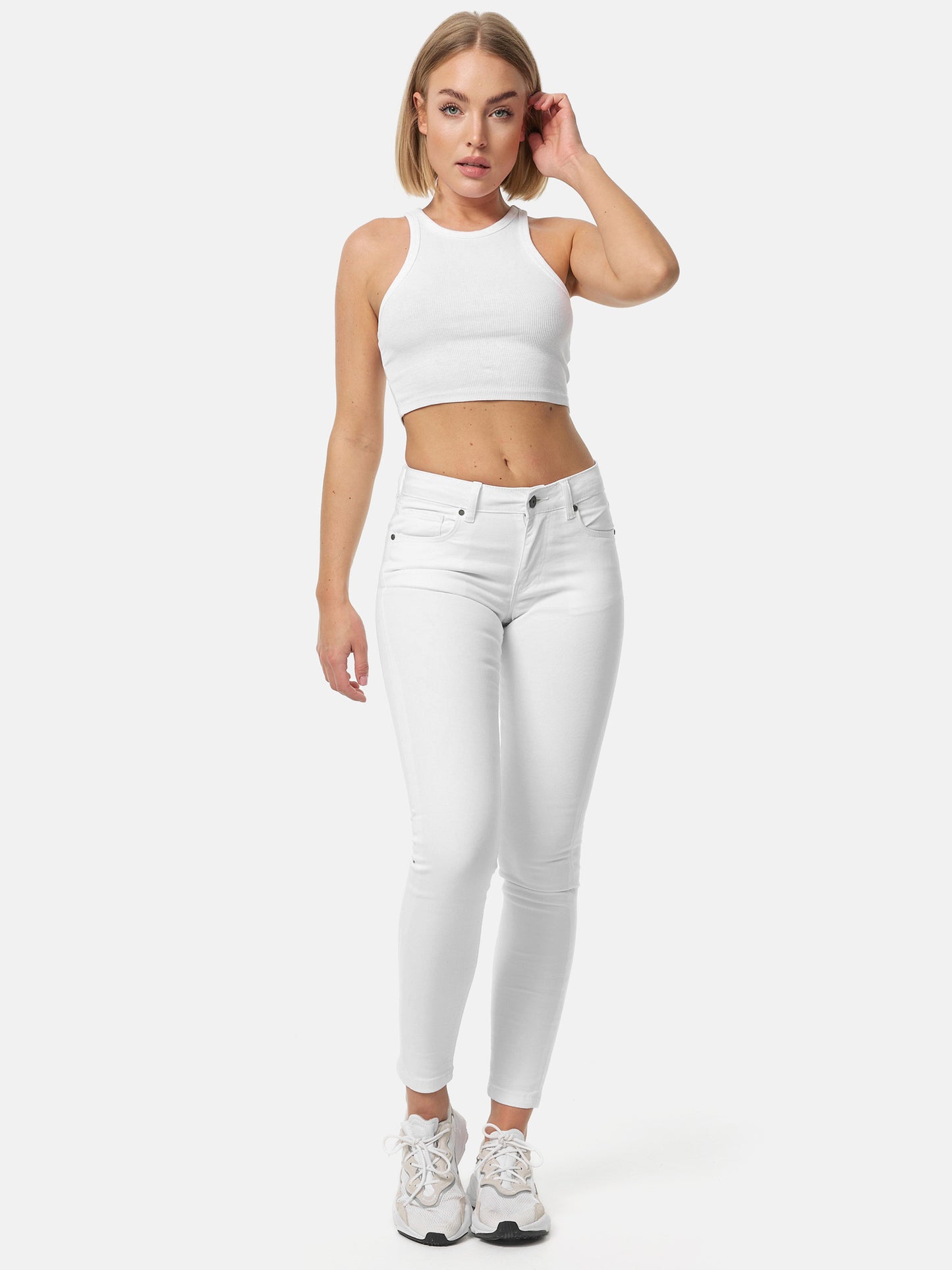 Tazzio Damen Skinny Fit Jeans F114