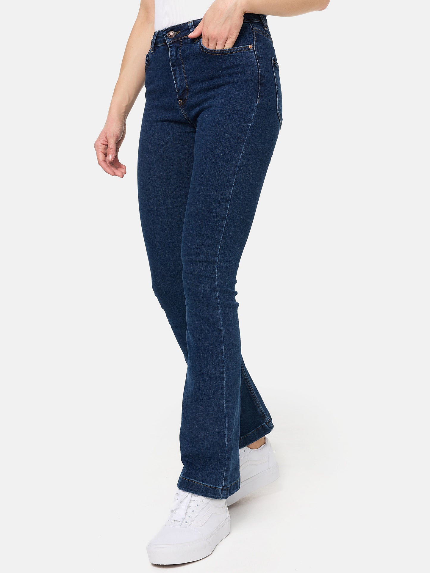 Jean bootcut pour femme Tazzio F122