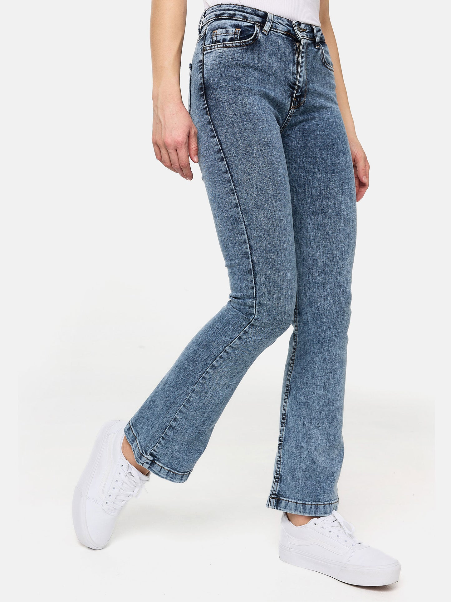 Jean bootcut pour femme Tazzio F122