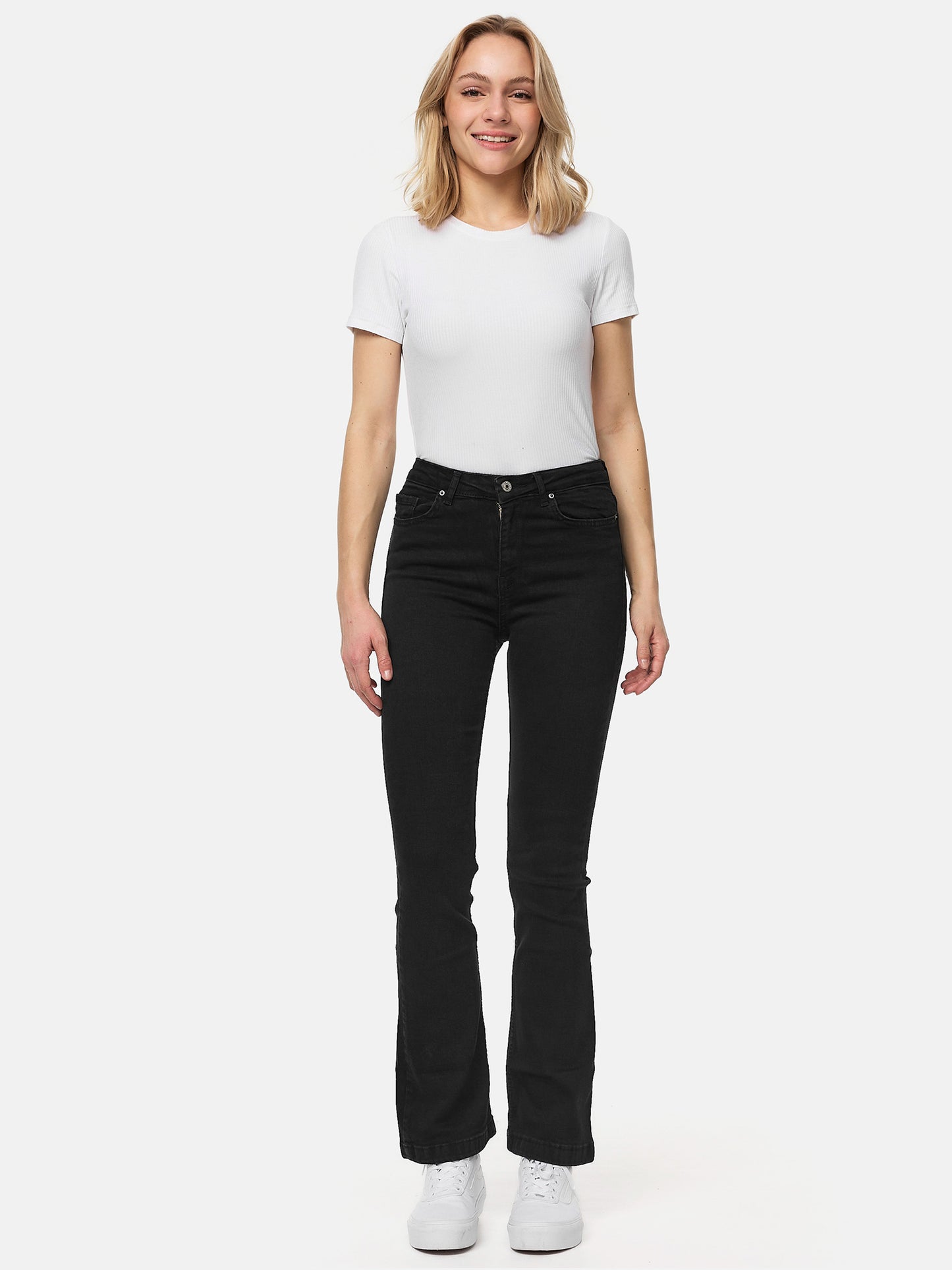 Jean bootcut pour femme Tazzio F122