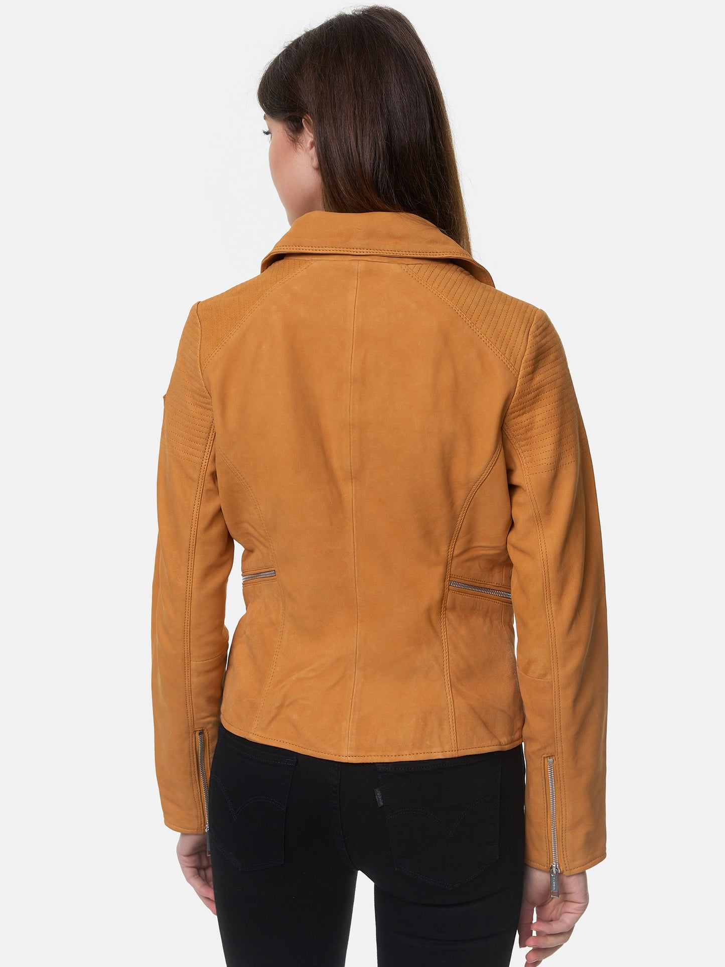 Veste en cuir pour femme Tazzio F500