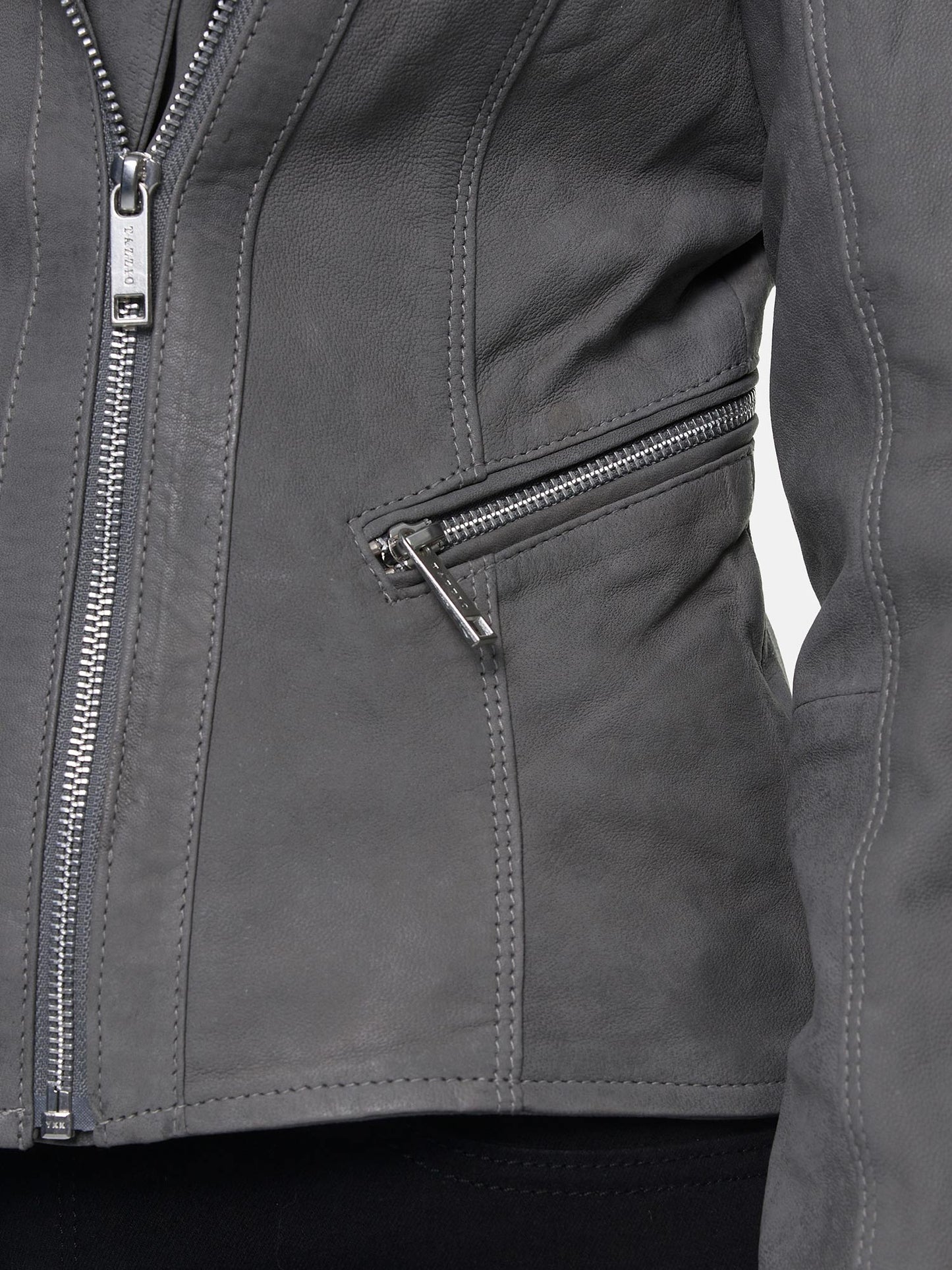 Veste en cuir pour femme Tazzio F500
