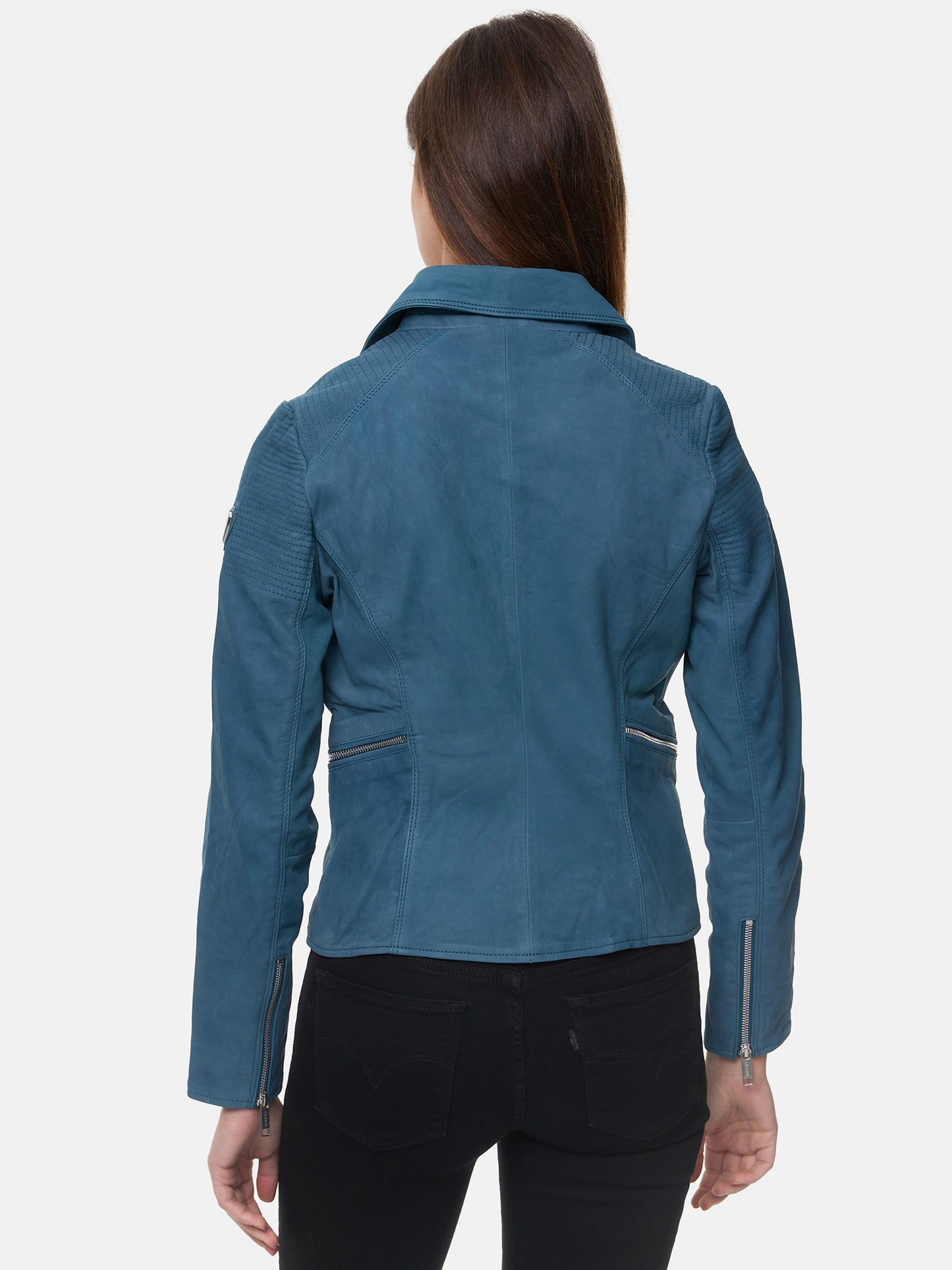 Veste en cuir pour femme Tazzio F500