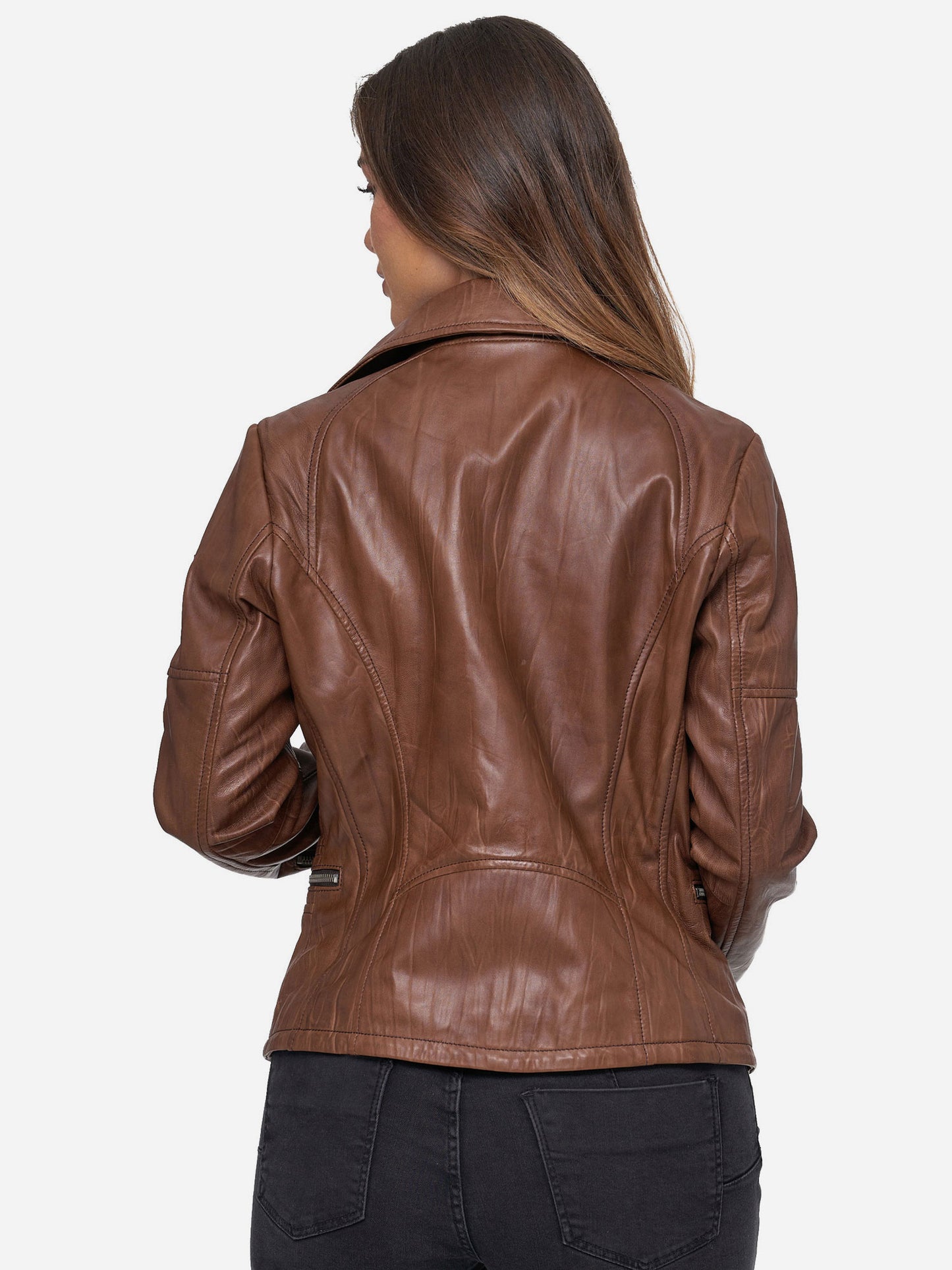Tazzio Damen Lederjacke F501