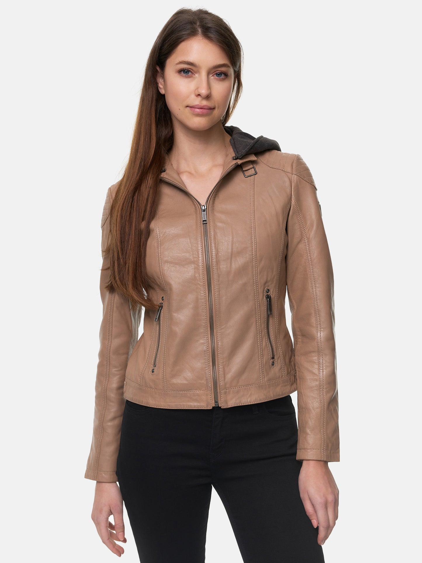 Tazzio Damen Lederjacke F503