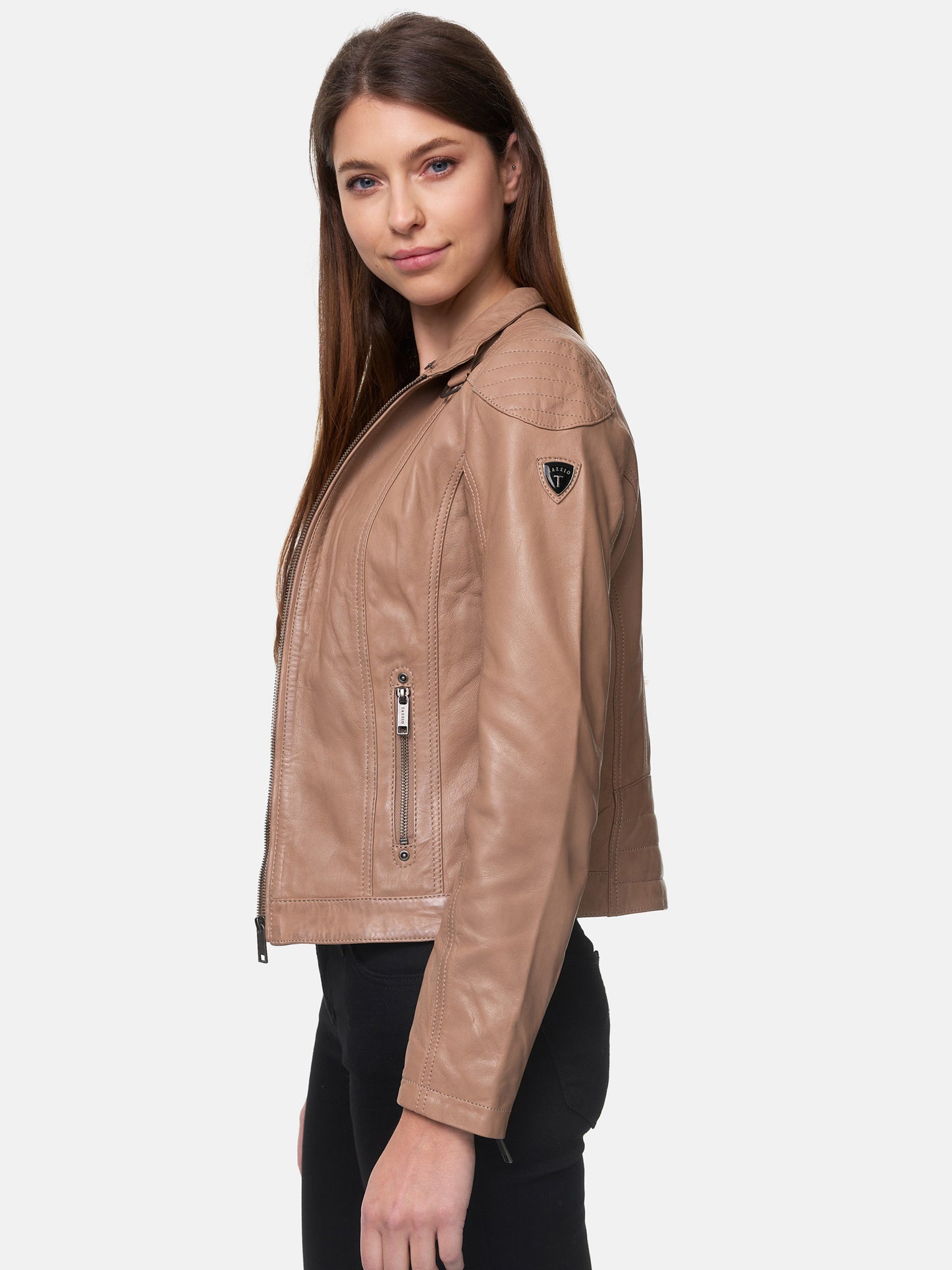 Tazzio Damen Lederjacke F503