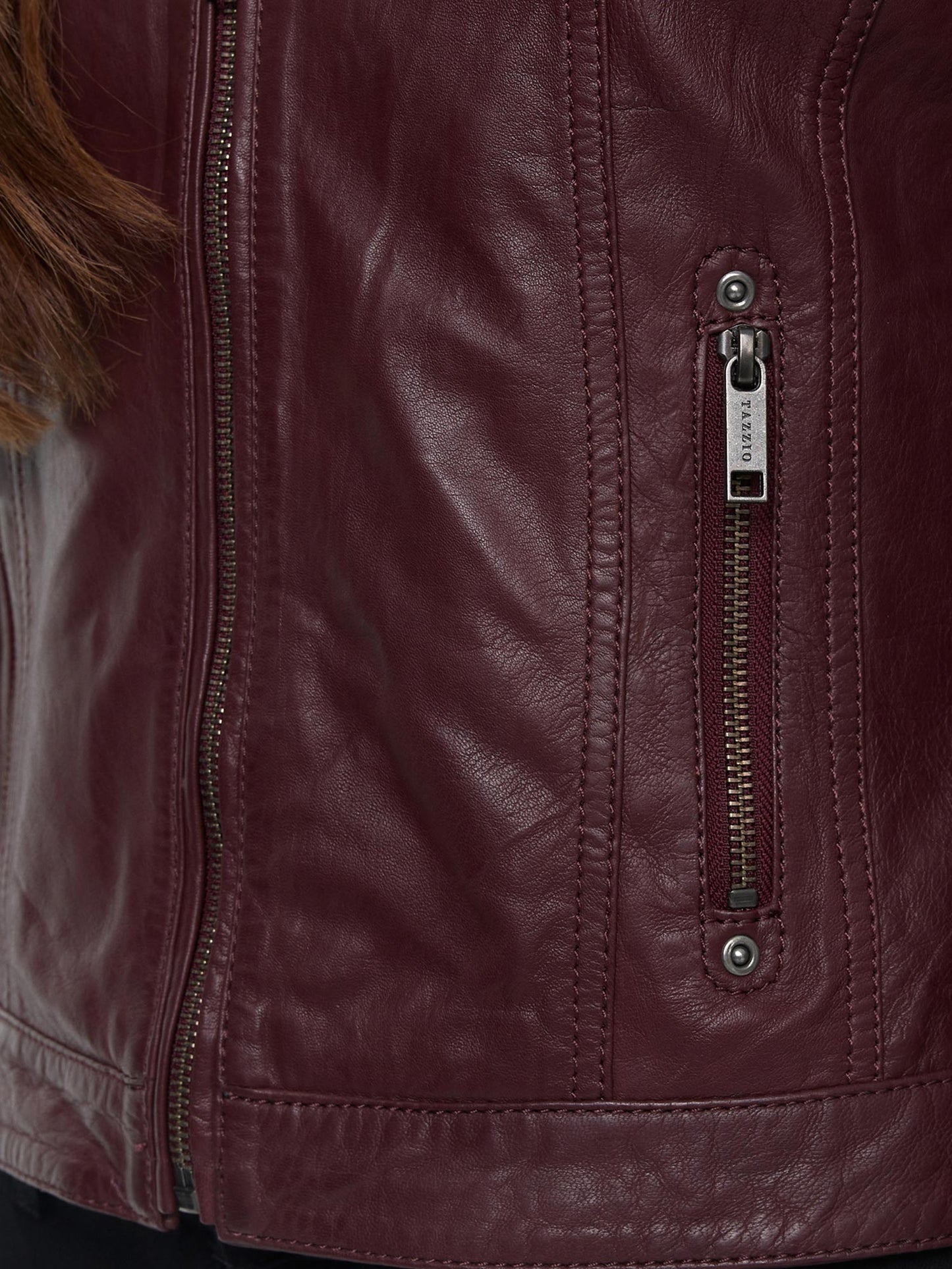 Tazzio Damen Lederjacke F503