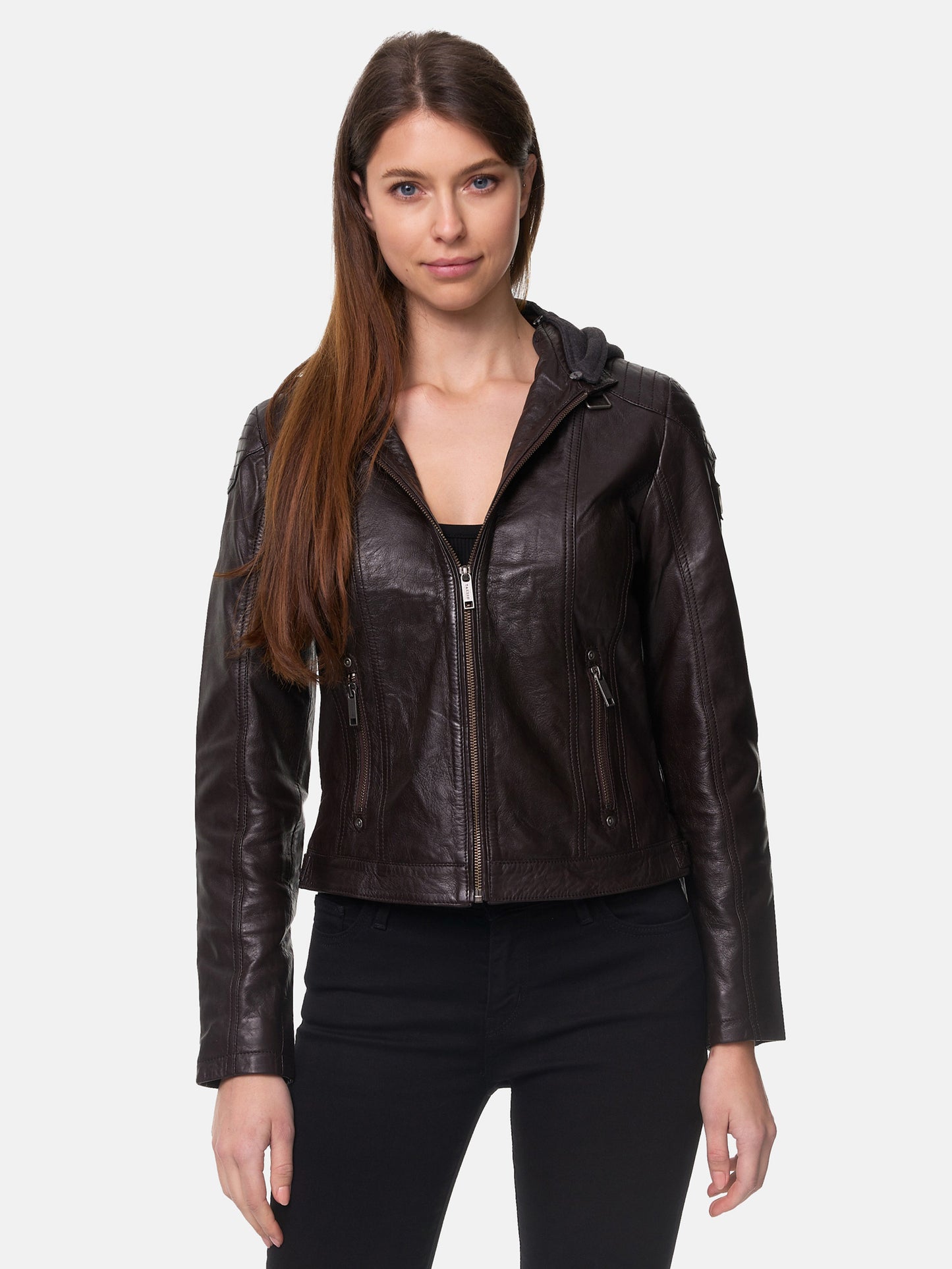 Tazzio Damen Lederjacke F503