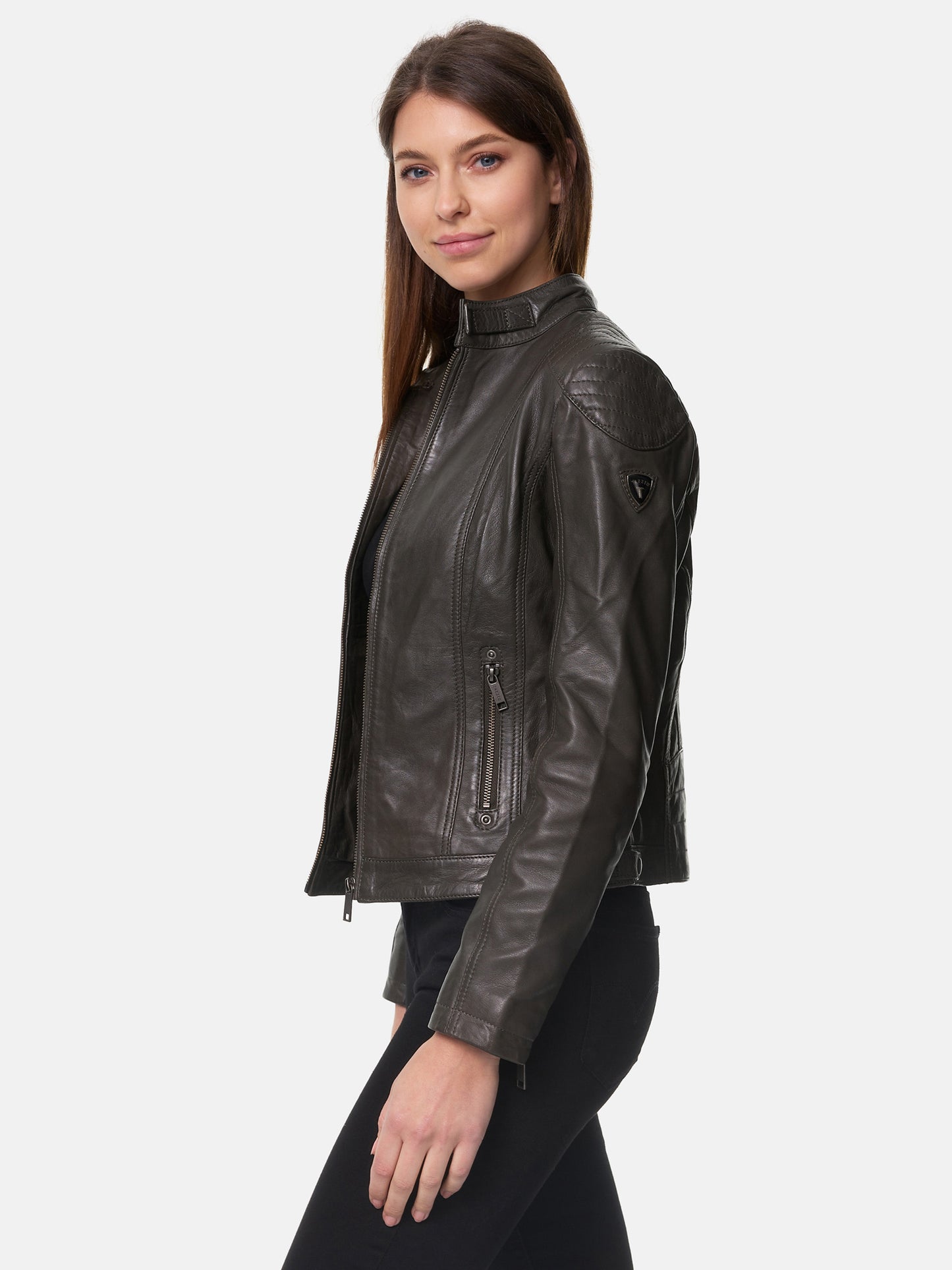 Tazzio Damen Lederjacke F503