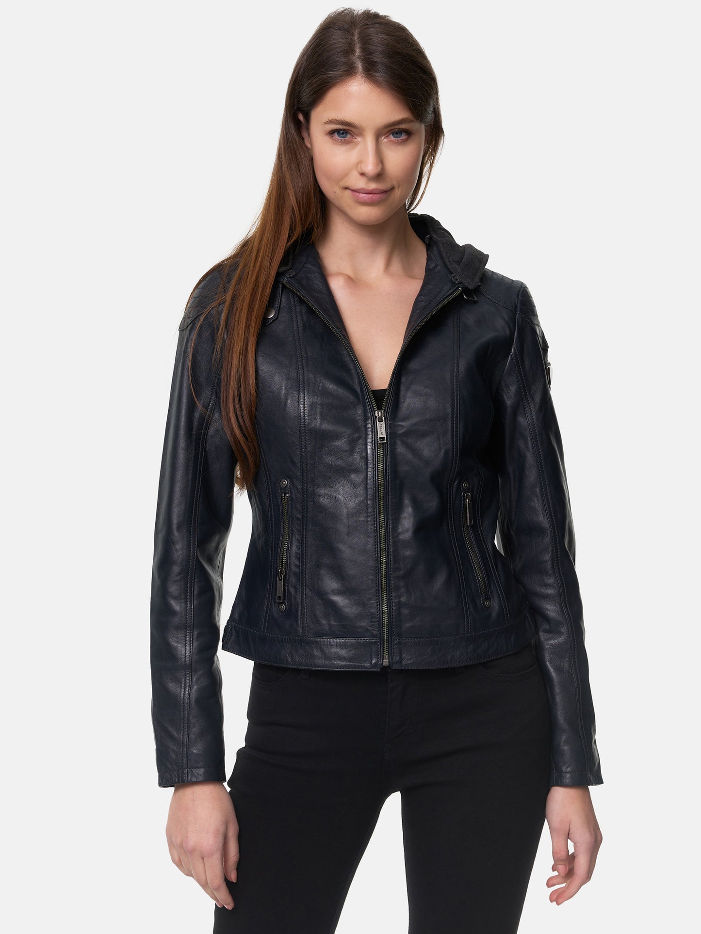 Tazzio Damen Lederjacke F503