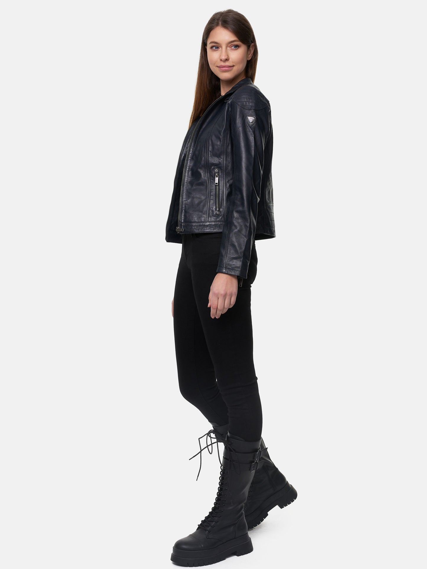 Tazzio Damen Lederjacke F503