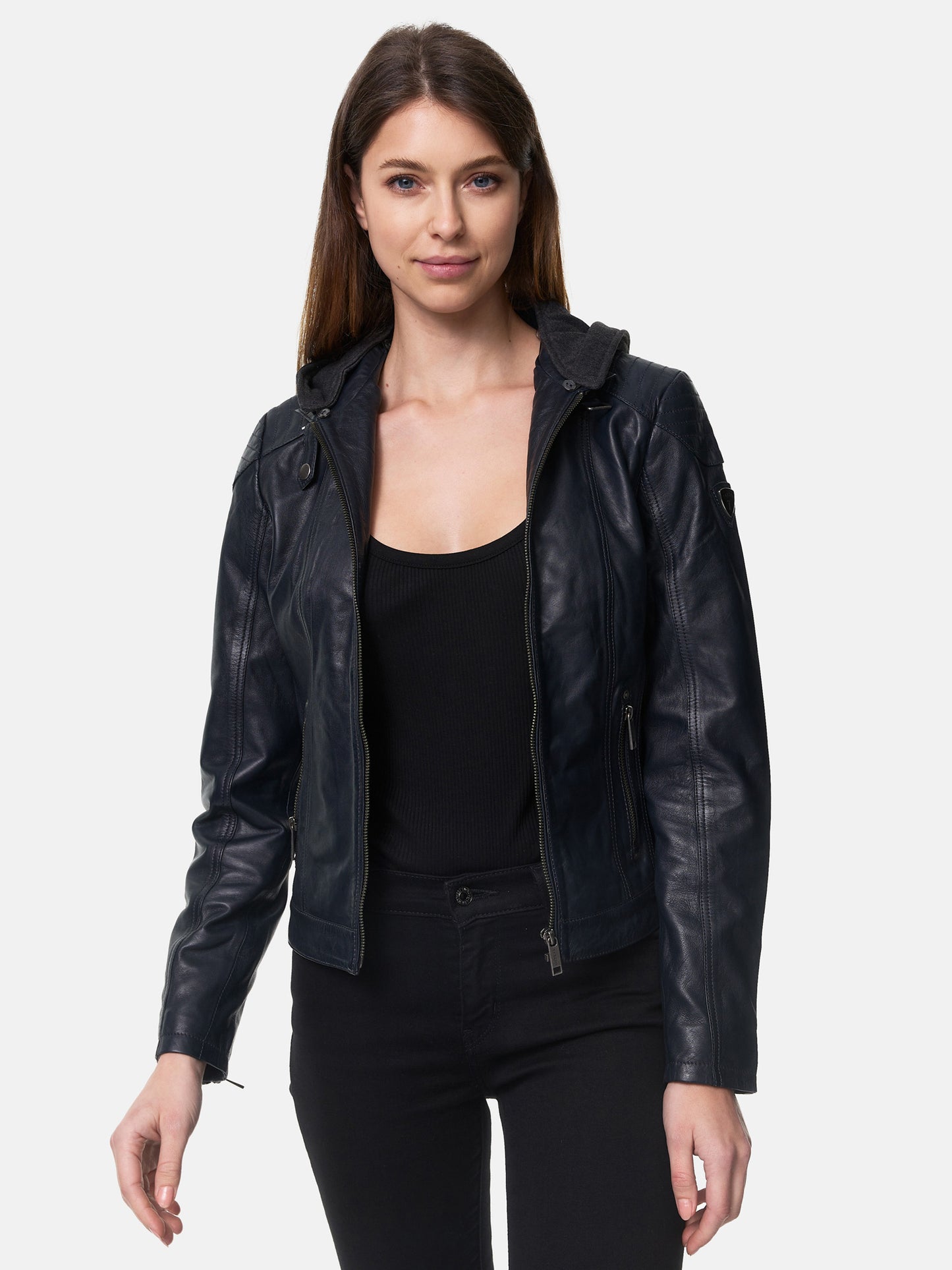 Tazzio Damen Lederjacke F503