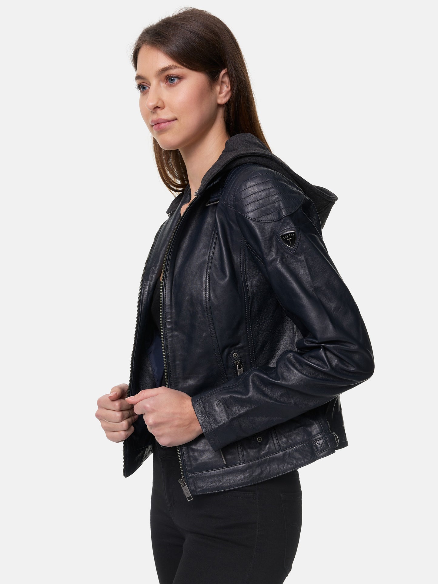 Tazzio Damen Lederjacke F503