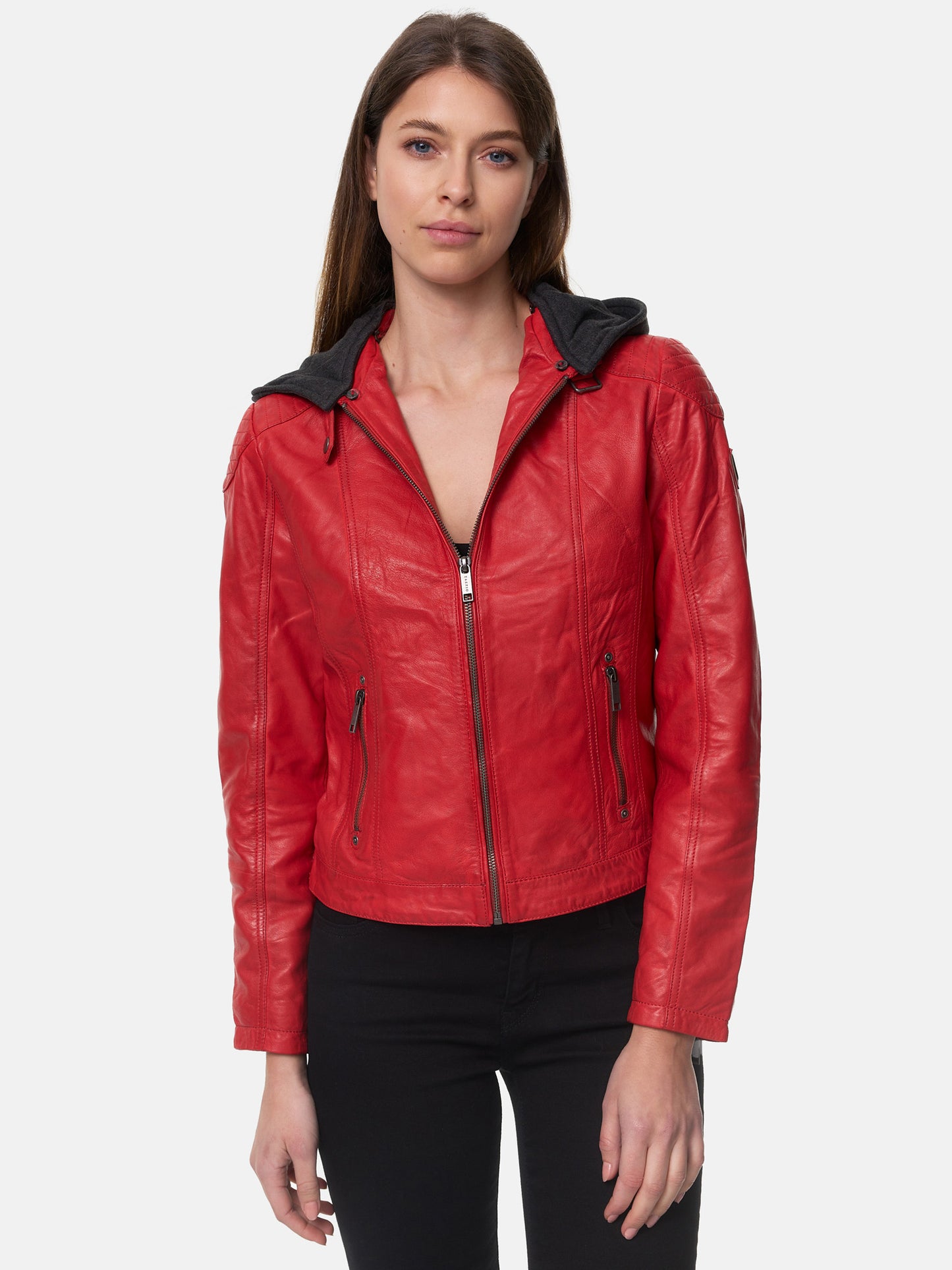 Tazzio Damen Lederjacke F503