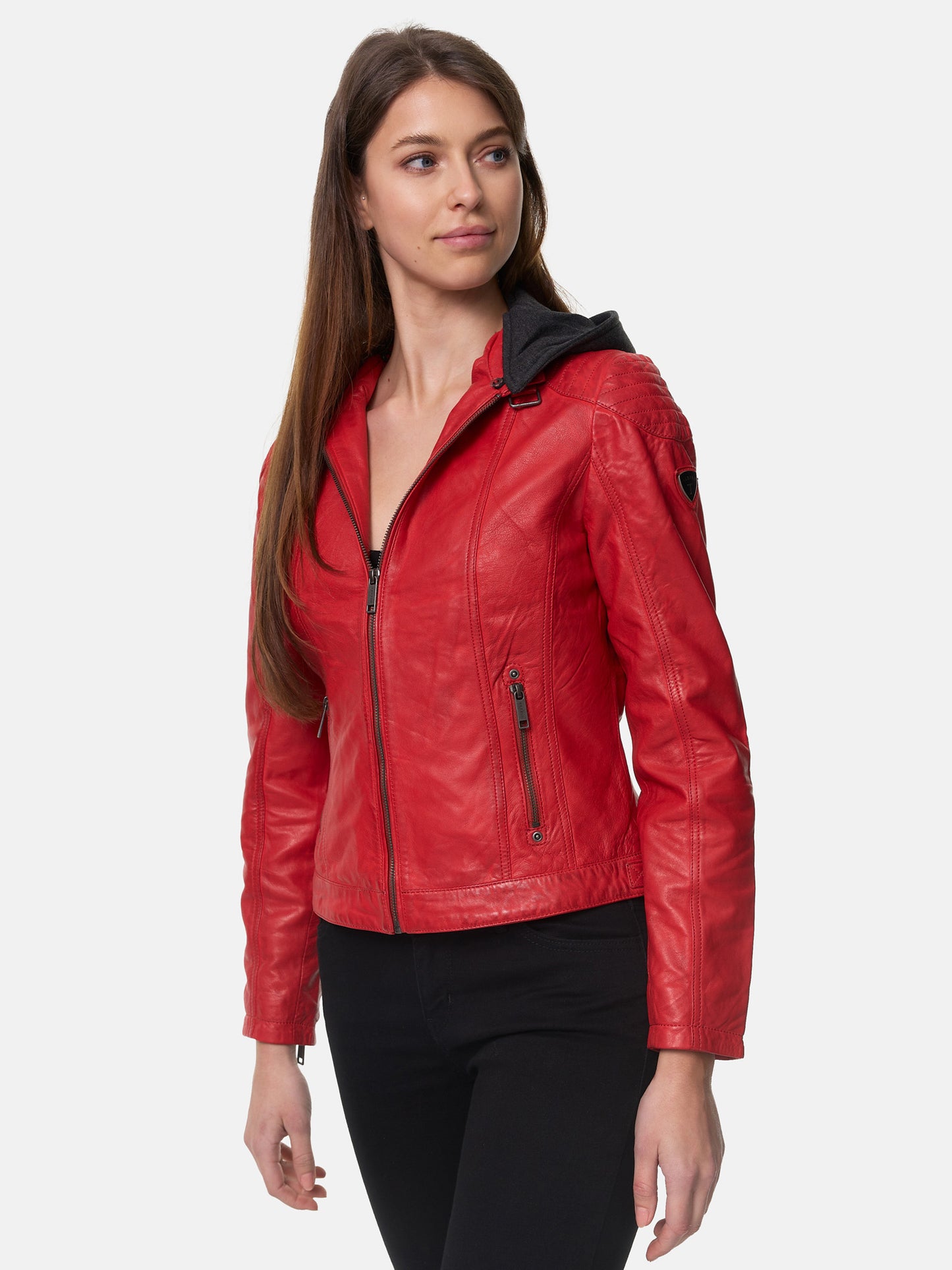 Tazzio Damen Lederjacke F503