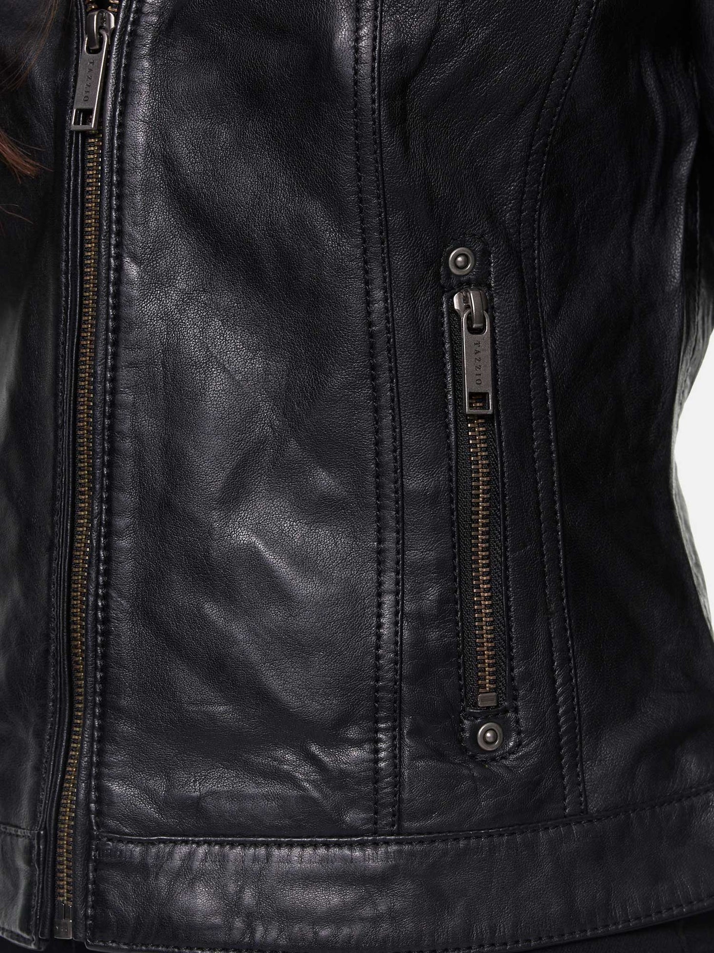 Tazzio Damen Lederjacke F503