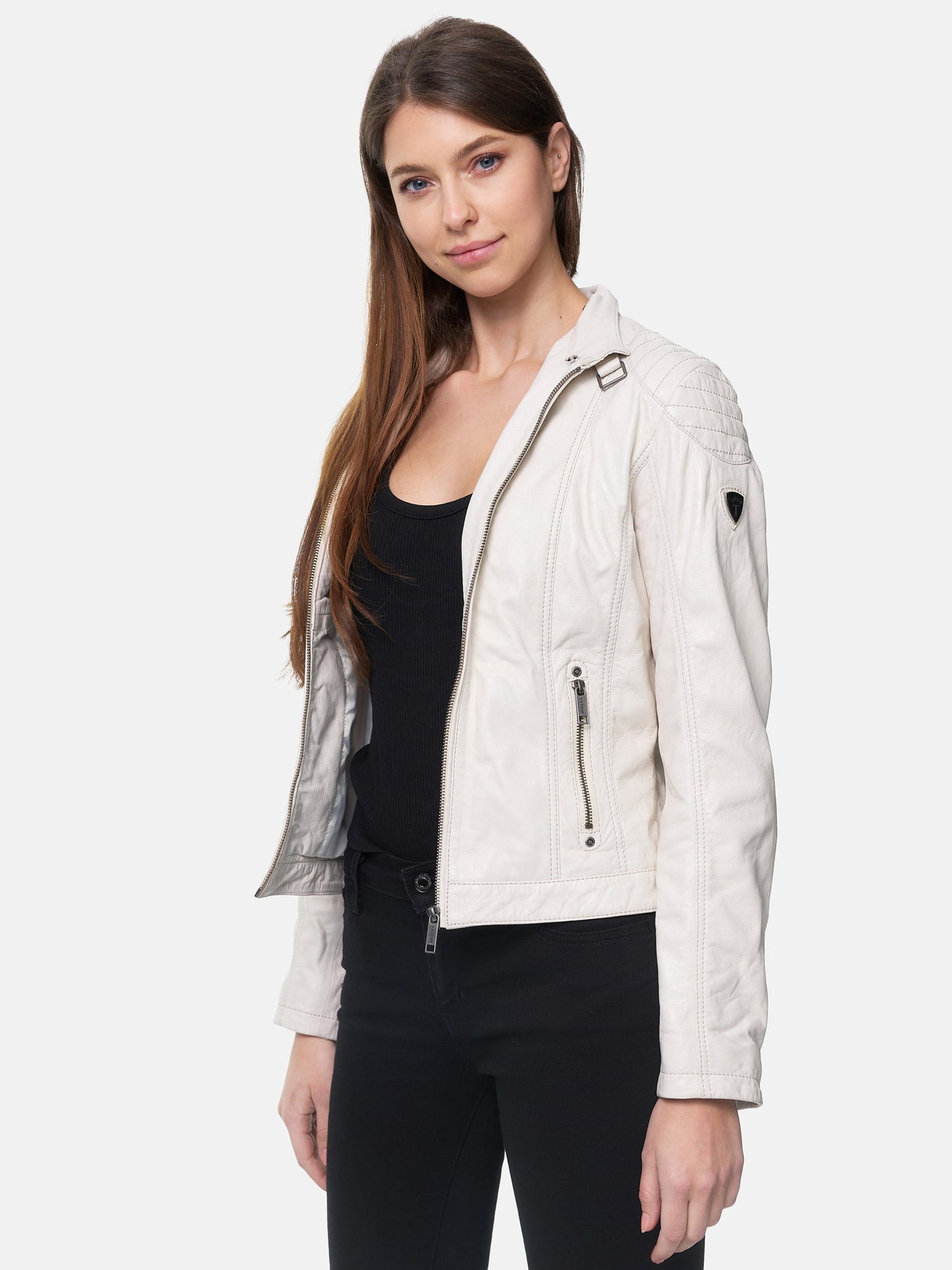 Tazzio Damen Lederjacke F503