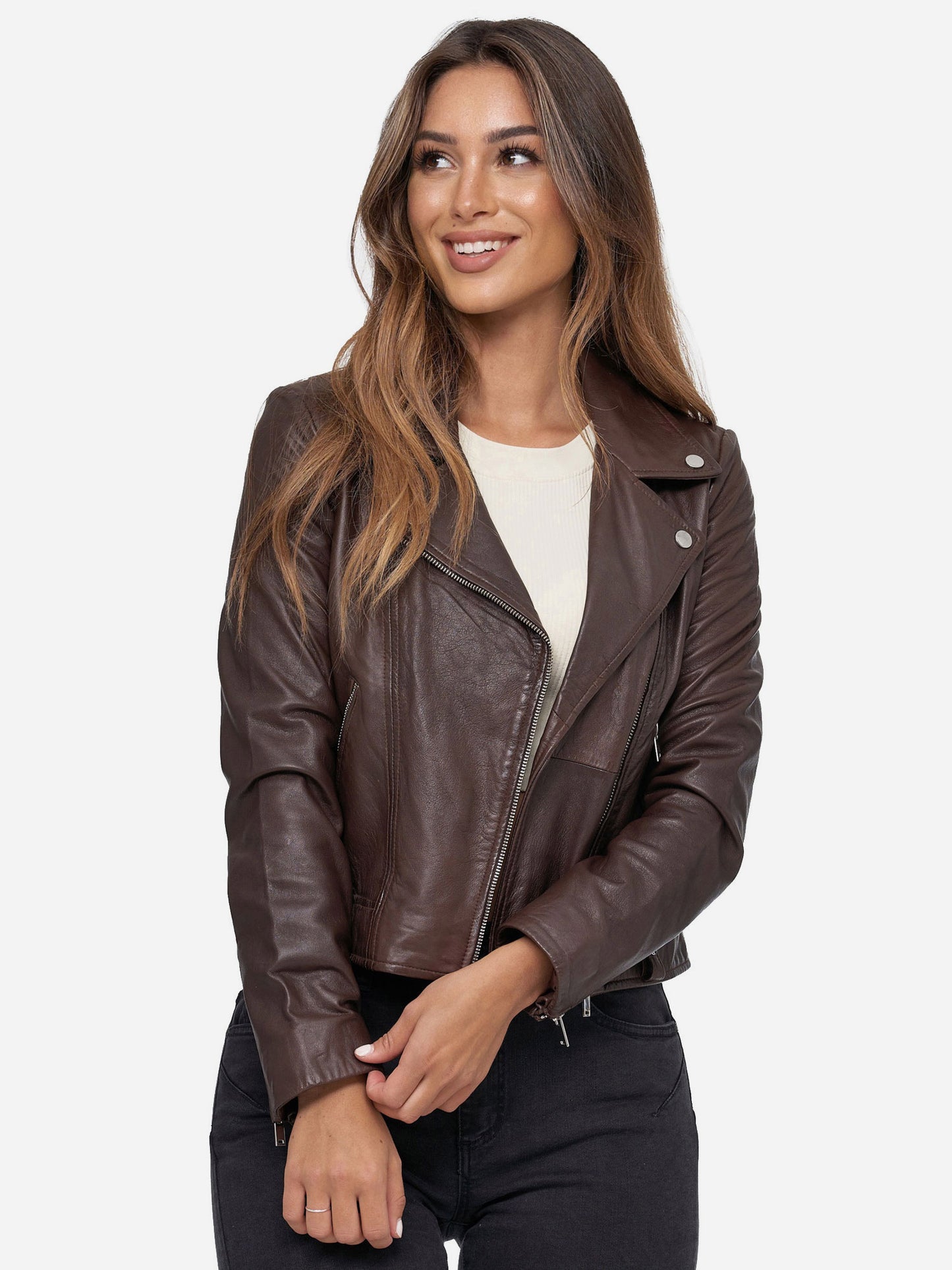 Tazzio Damen Lederjacke F507