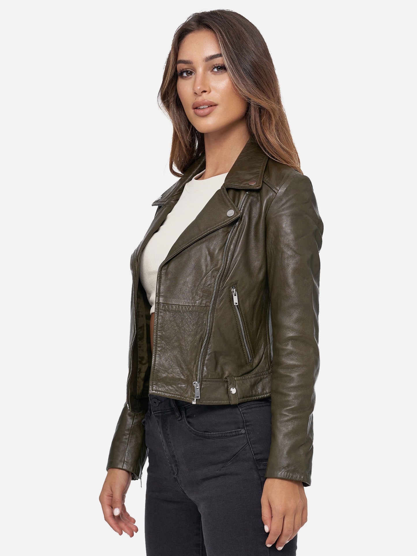 Tazzio Damen Lederjacke F507
