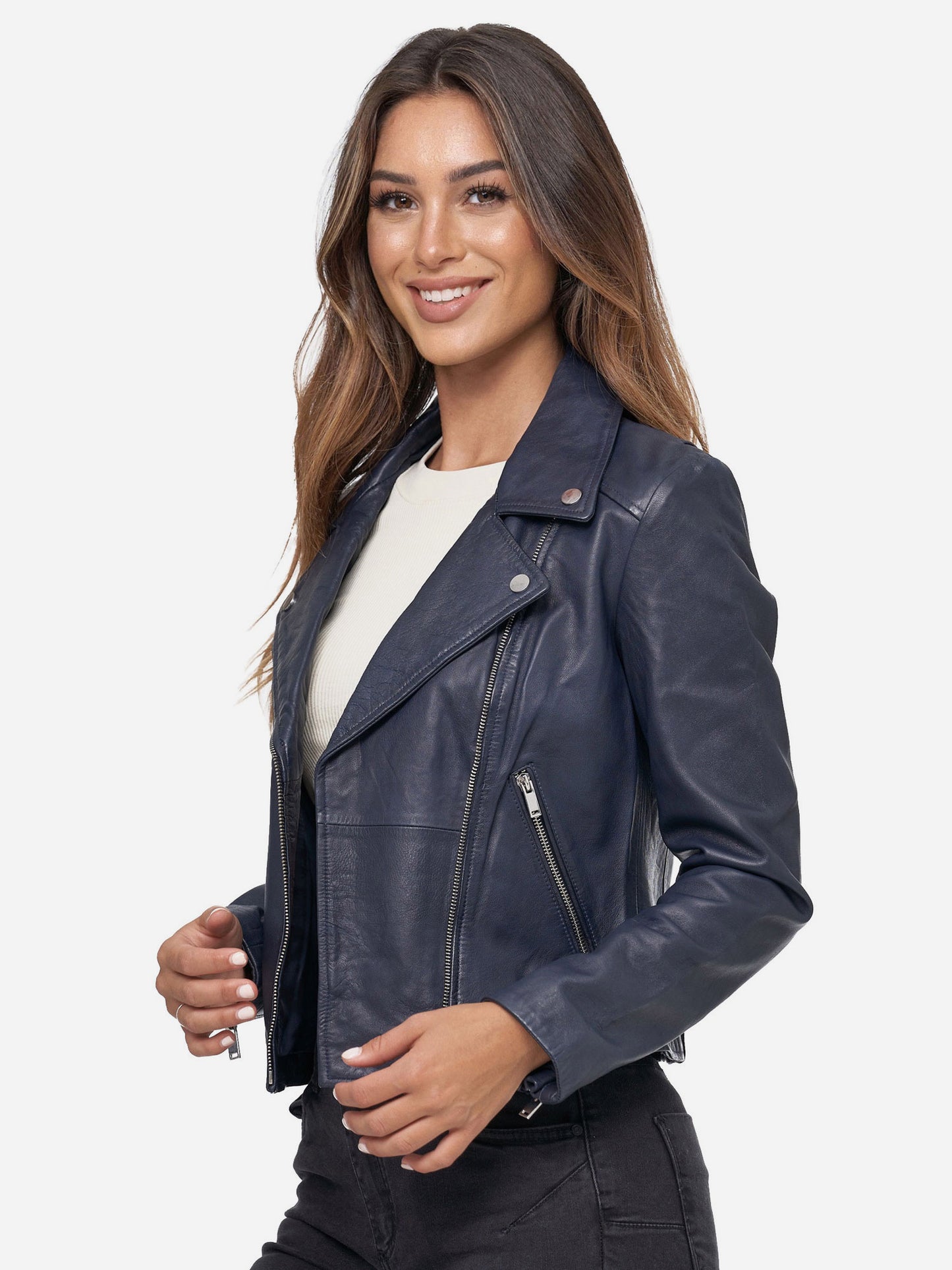 Tazzio Damen Lederjacke F507