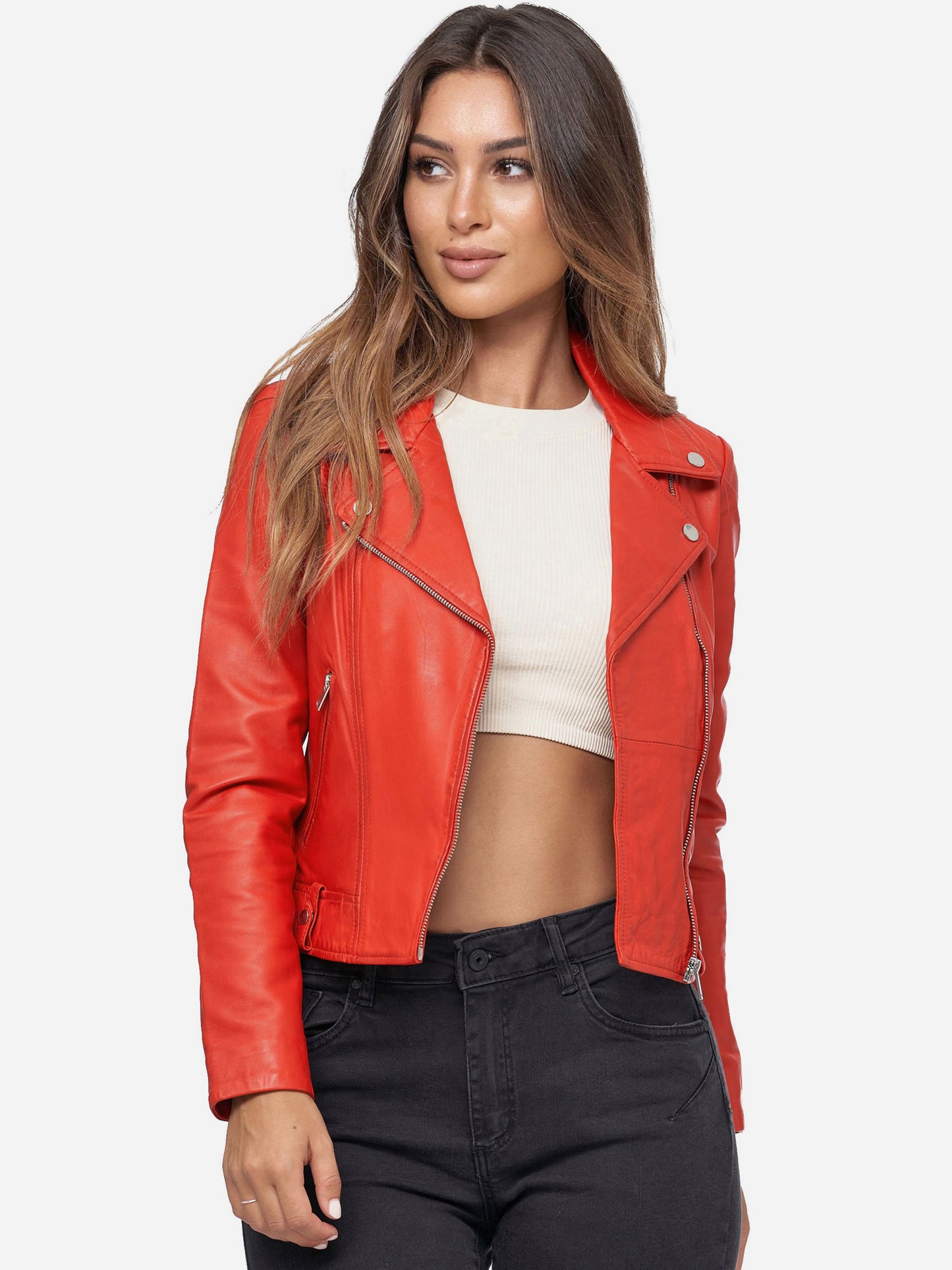 Tazzio Damen Lederjacke F507