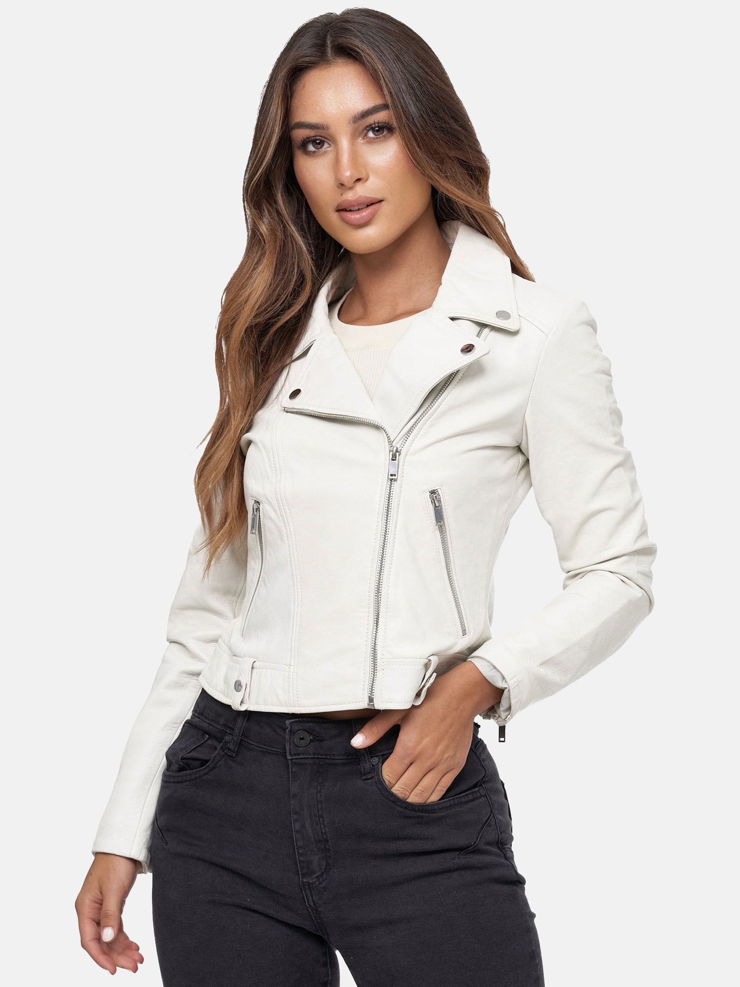 Tazzio Damen Lederjacke F507